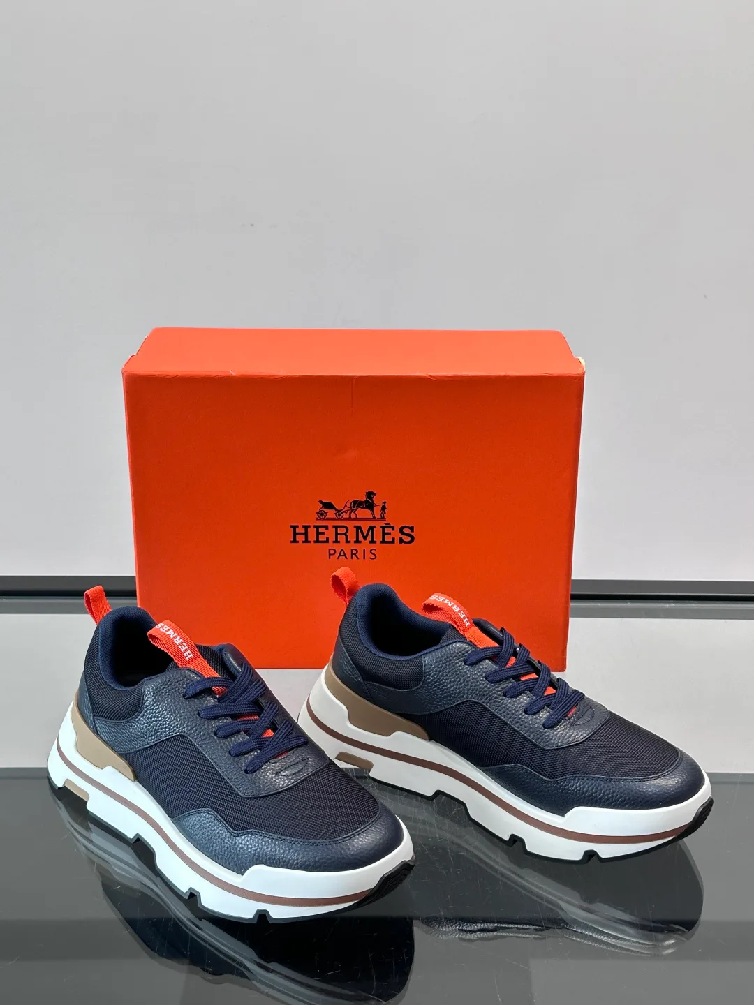 Men's Sneakers HERMES 17689305