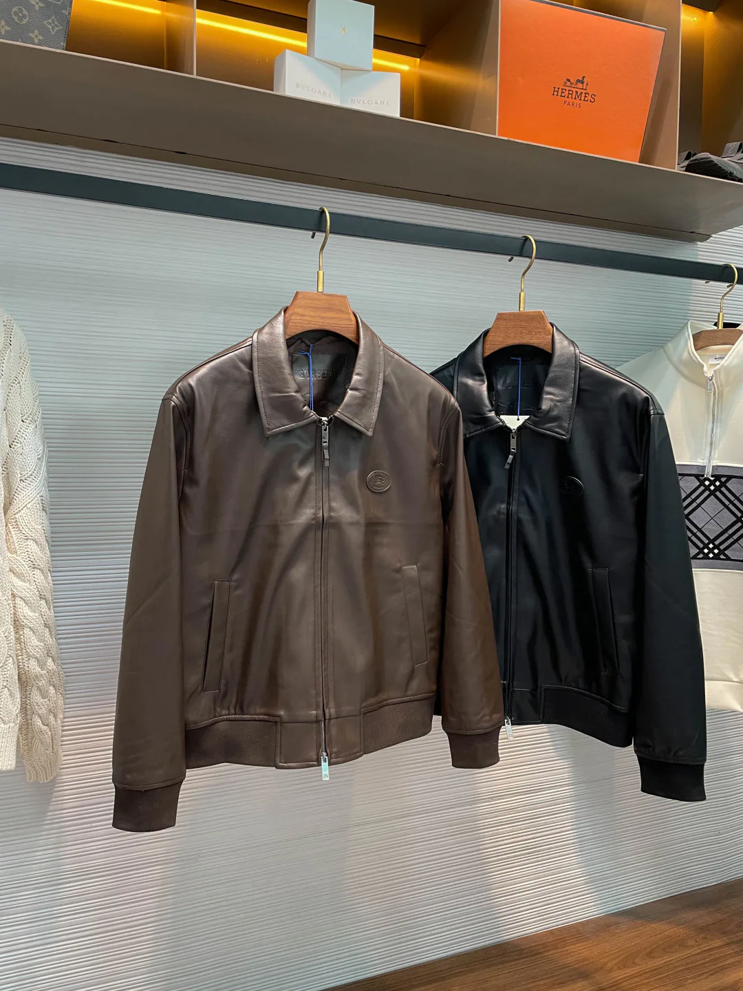Men's Leather Jackets And Sheepskin Coats BURBERRY 18499018