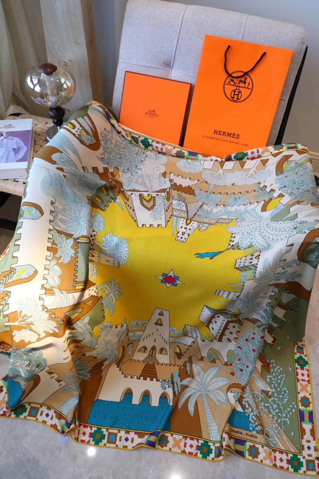 Silk Scarves HERMES 18093425