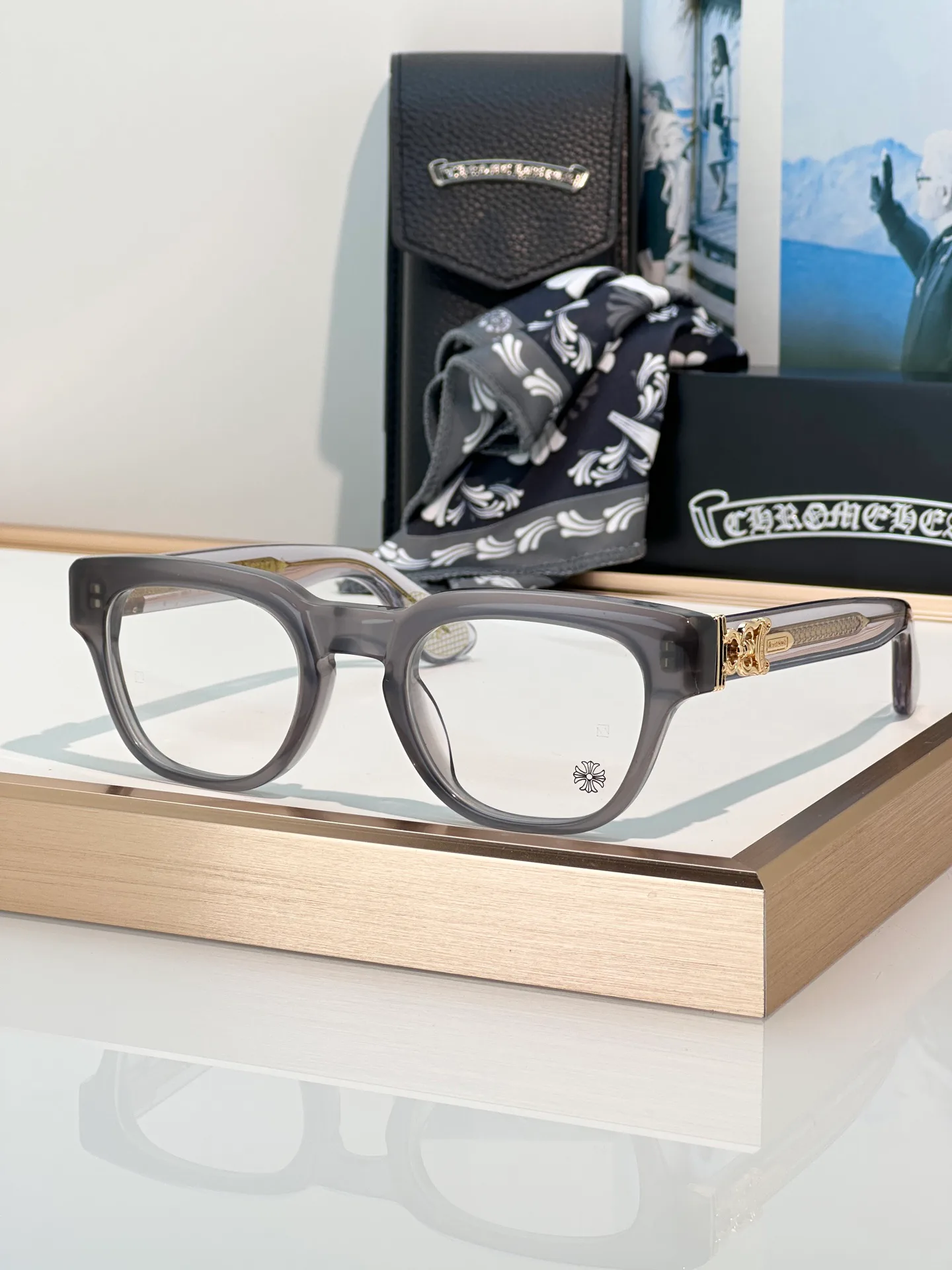 Glasses CHROME HEARTS 18398450