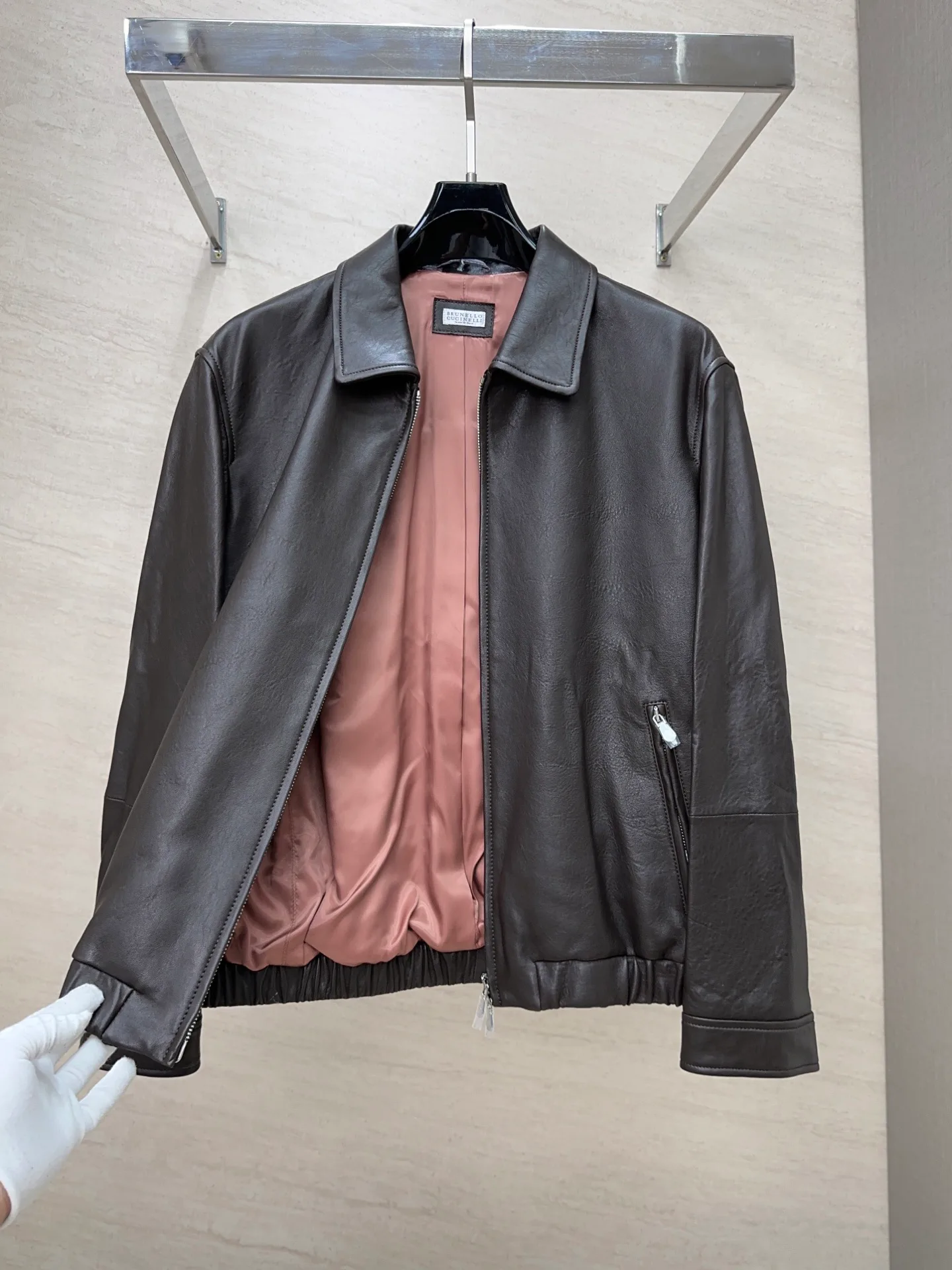 Men's Leather Jackets And Sheepskin Coats BRUNELLO CUCINELLI 17869246