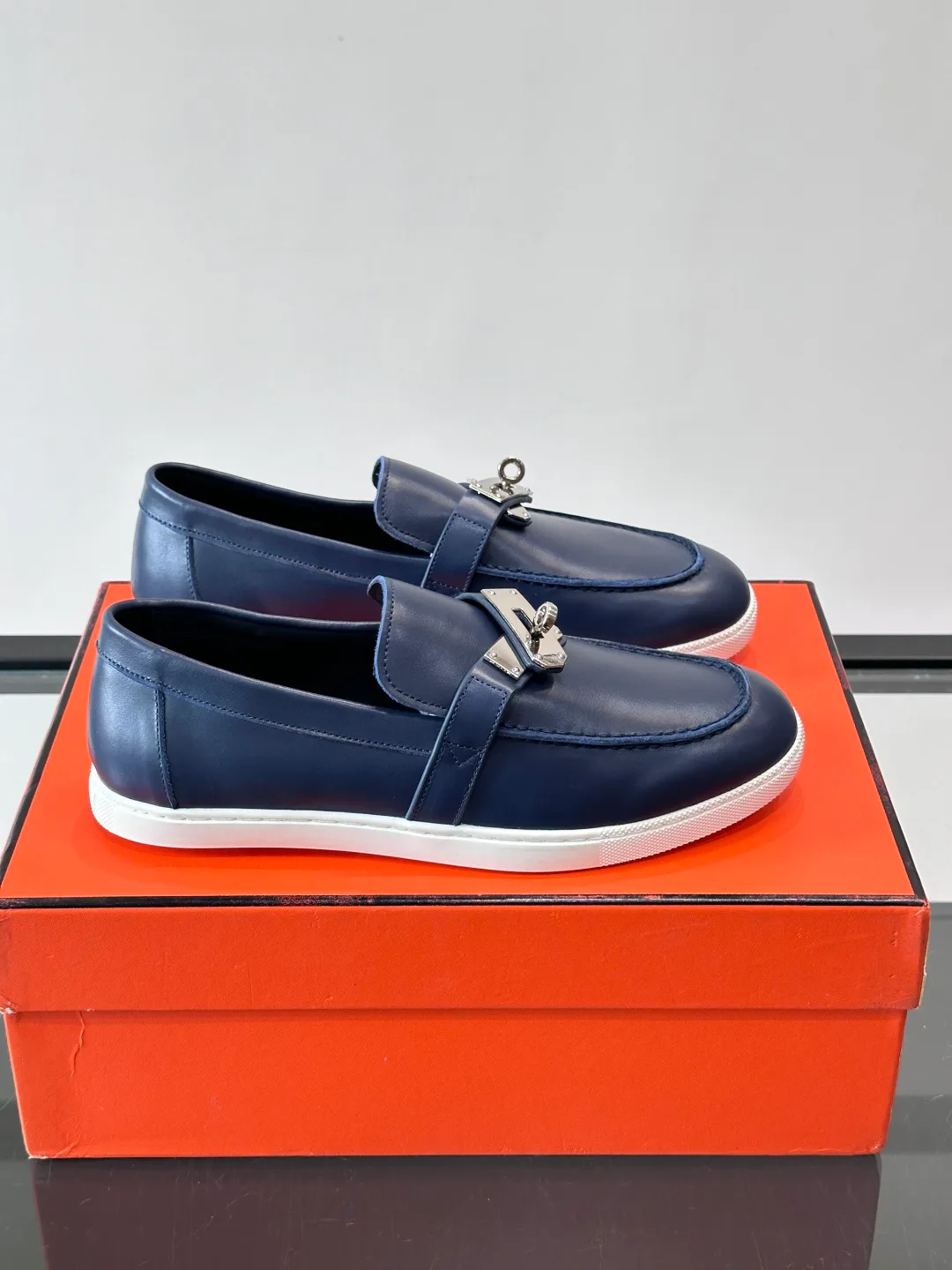 Men's Loafers And Dress Shoes HERMES 17904325
