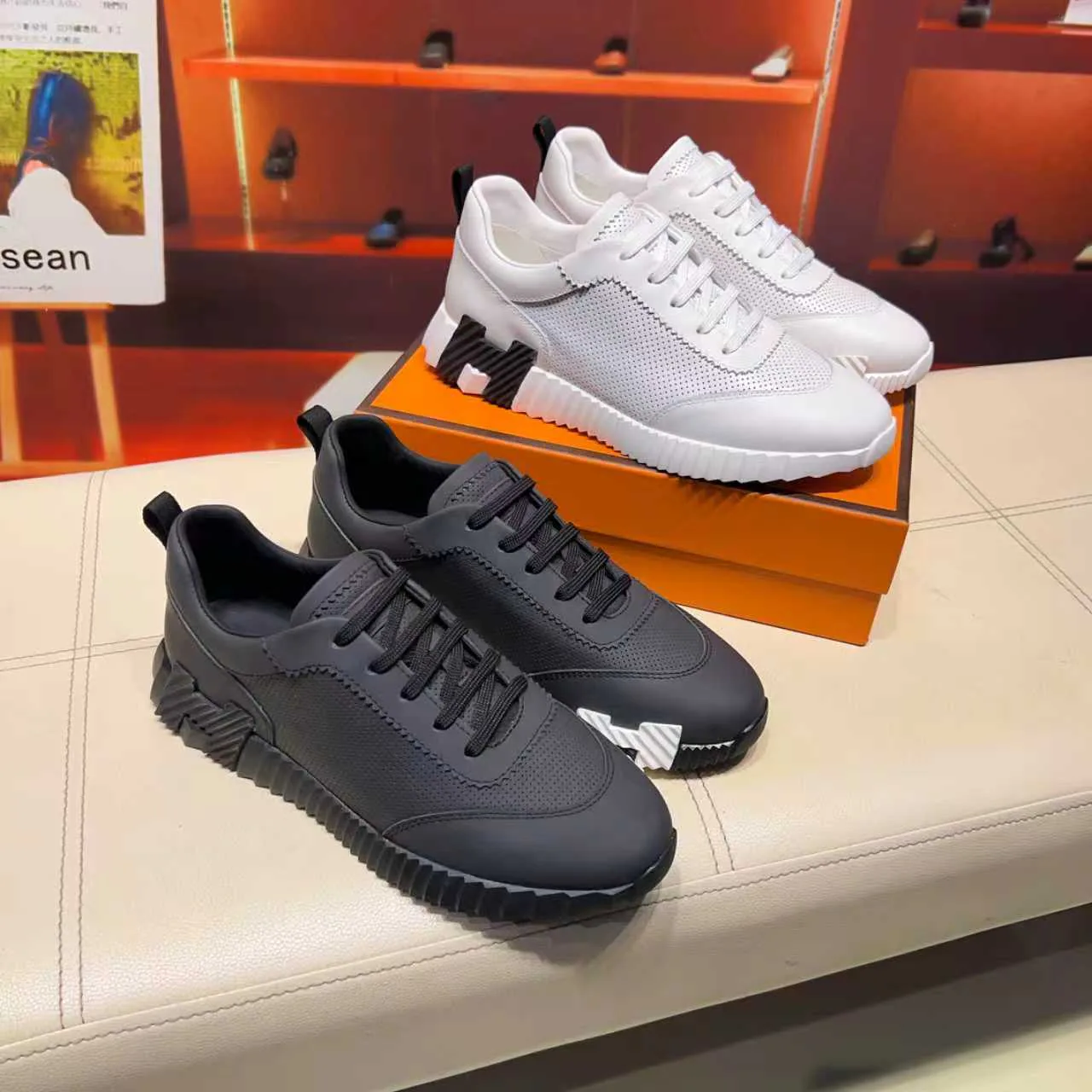 Men's Sneakers HERMES 18516242