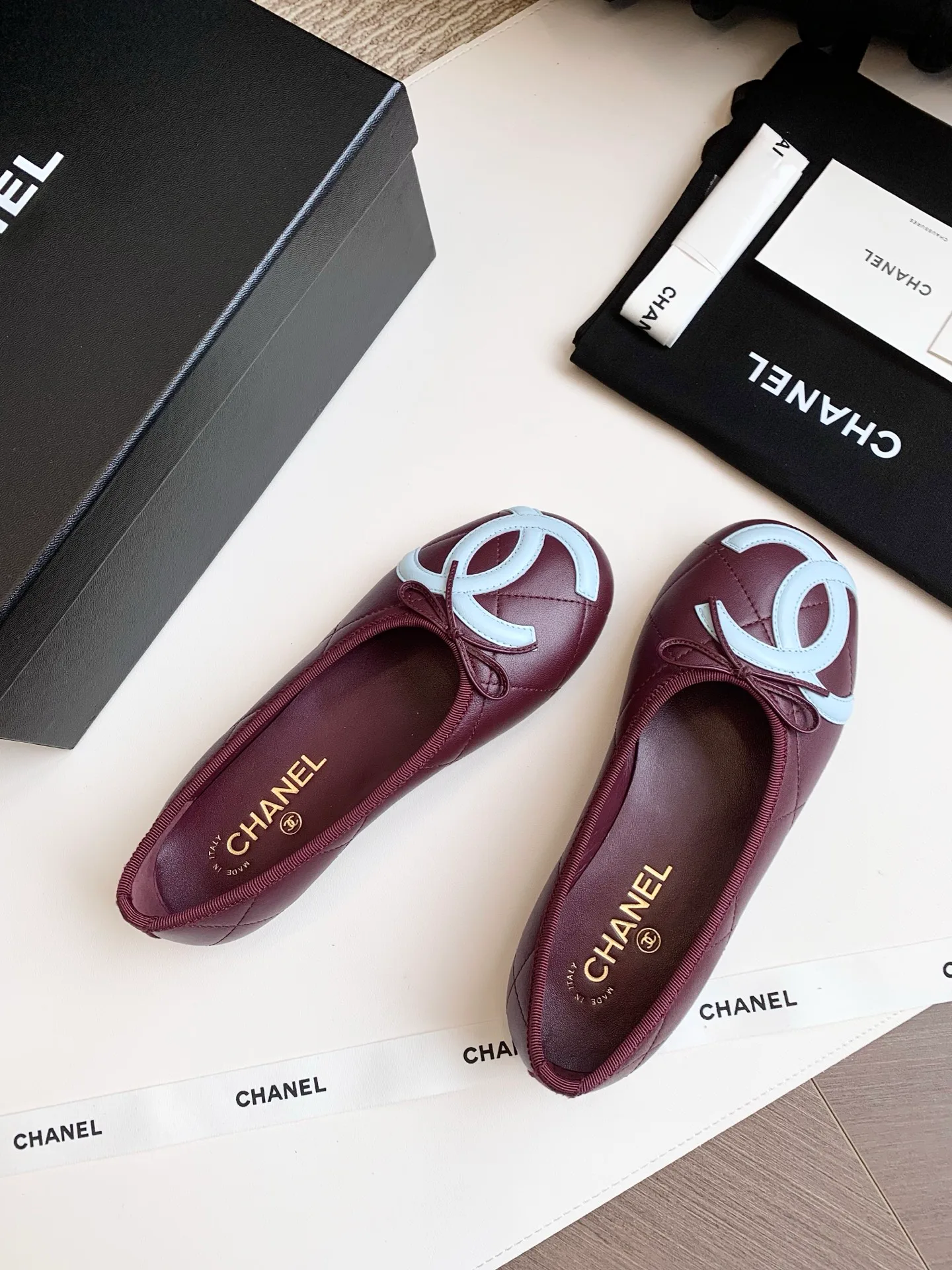 Women's Ballet Flats CHANEL 17990375