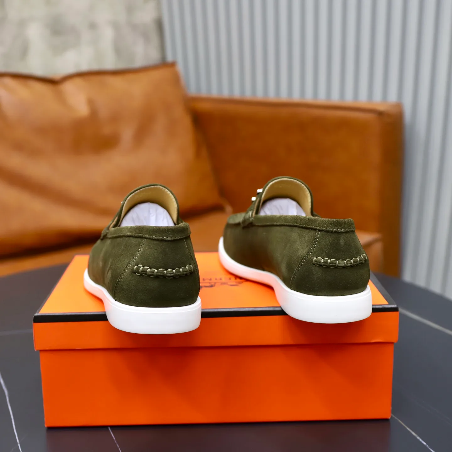 Men's Loafers And Dress Shoes HERMES 18103104