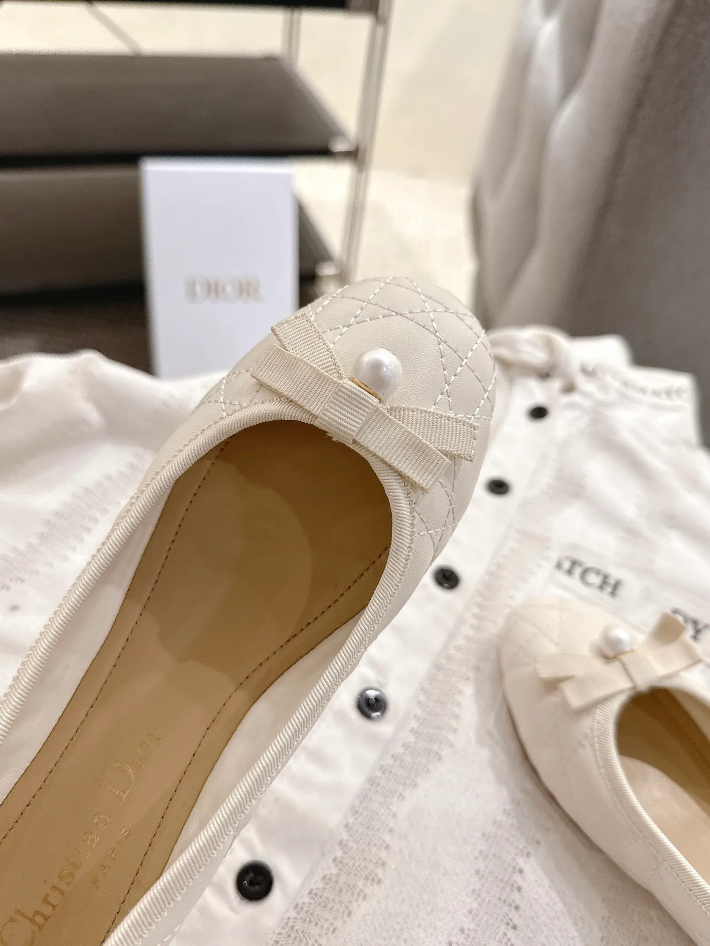Women's Ballet Flats CHRISTIAN DIOR 17824077