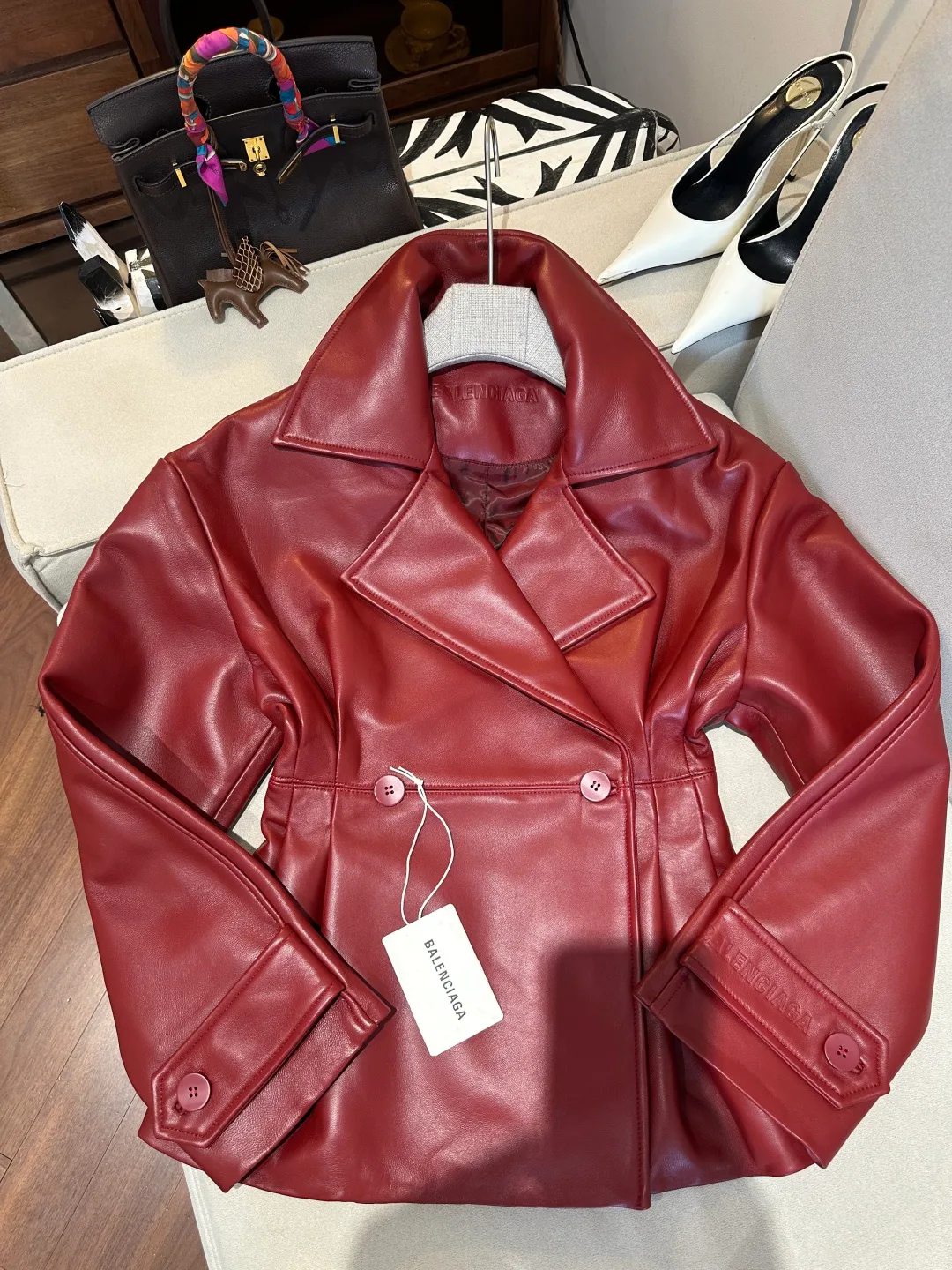 Women's Leather Jackets And Sheepskin Coats BALENCIAGA 18515828