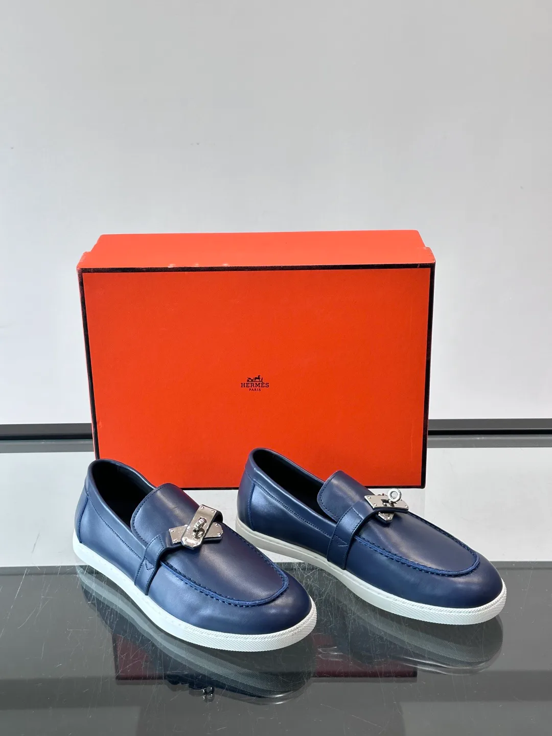 Men's Loafers And Dress Shoes HERMES 17904325