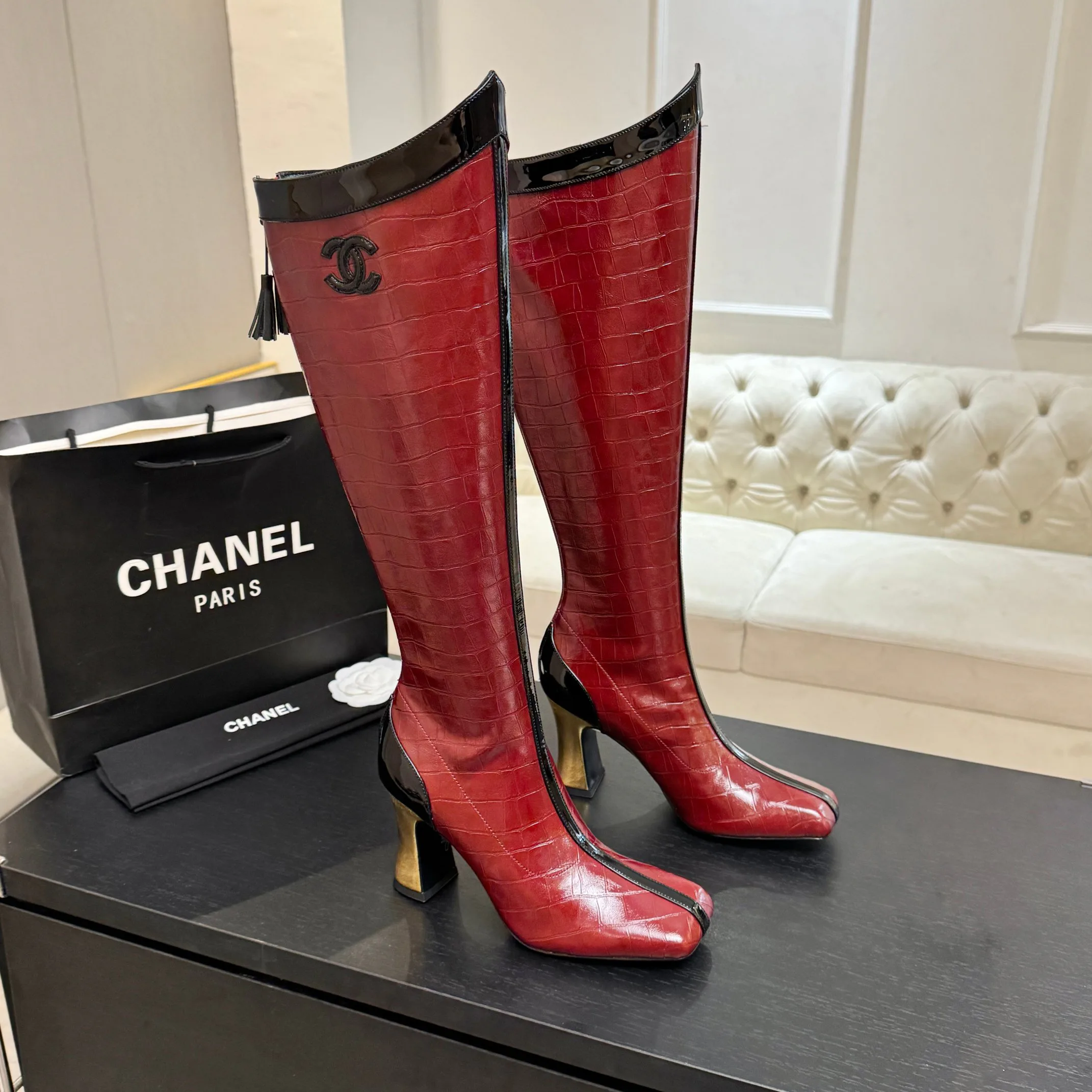 Women's Boots CHANEL 18062458