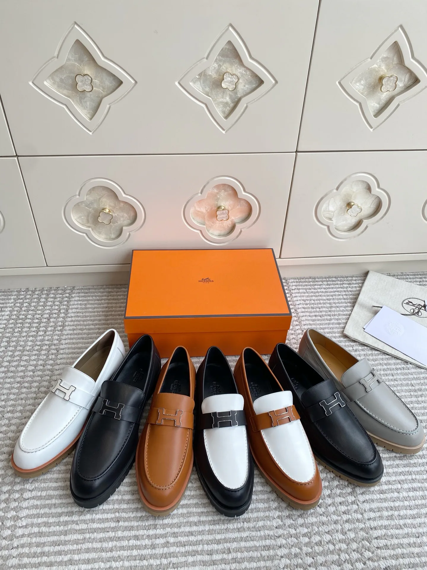 Women's Loafers And Moccasins HERMES 17476103