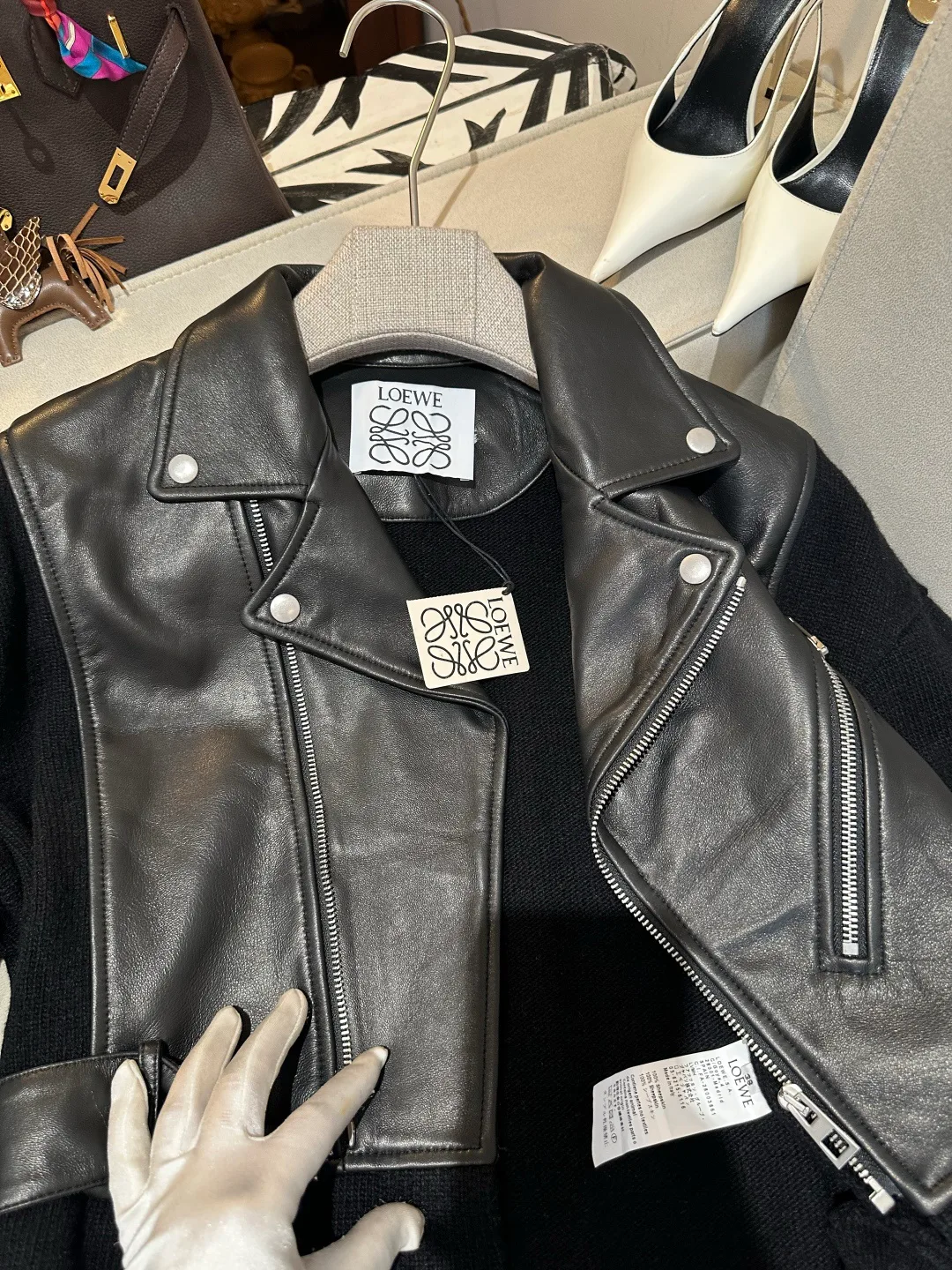 Women's Leather Jackets And Sheepskin Coats LOEWE 17088756