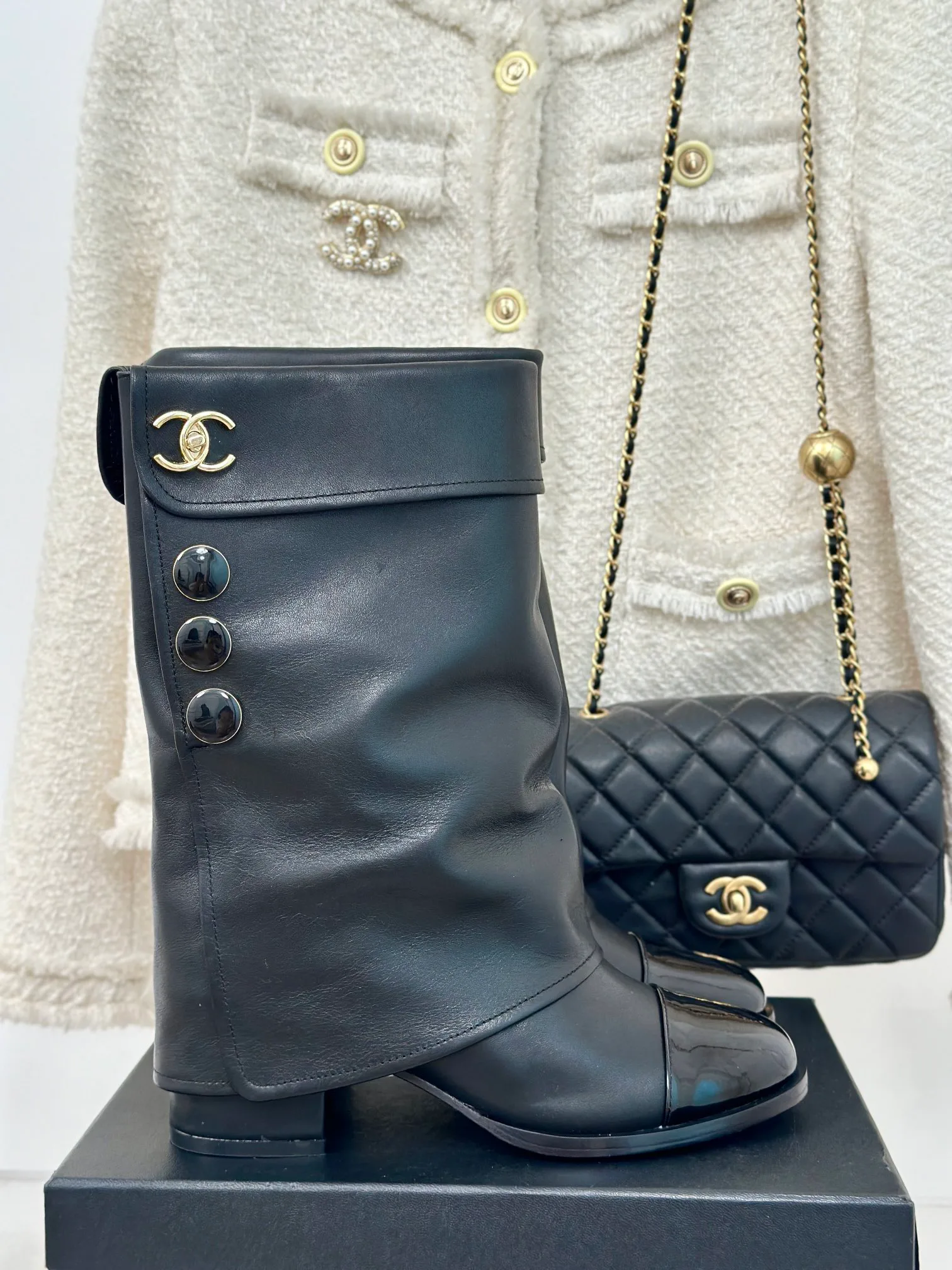 Women's Boots CHANEL 18154390