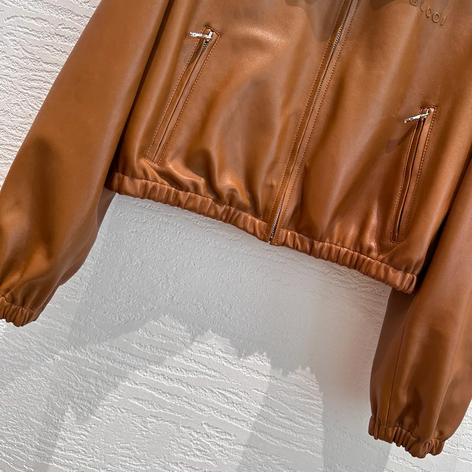 Women's Leather Jackets And Sheepskin Coats GUCCI 17920315