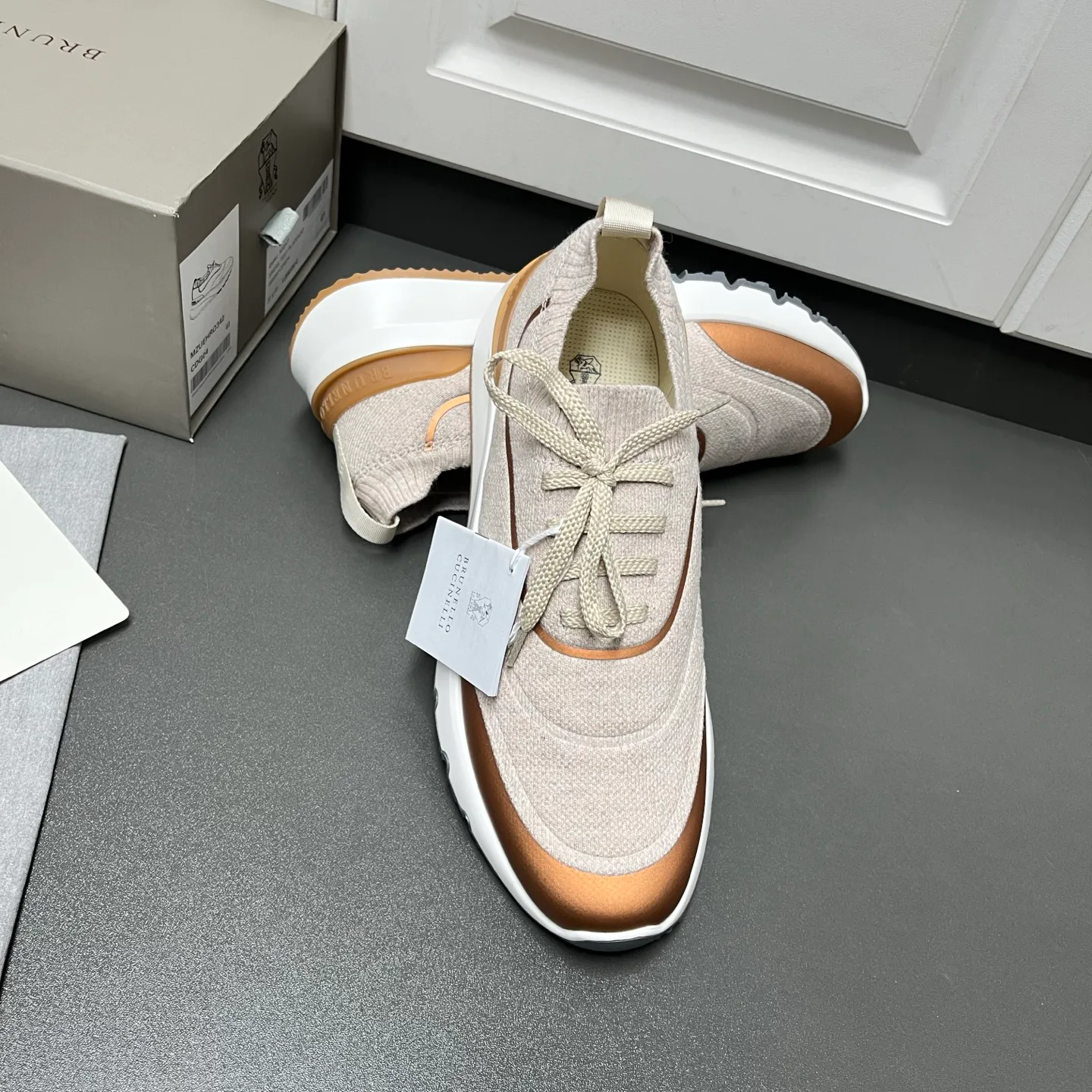 Кроссовки Мужские Brunello Cucinelli 18633751