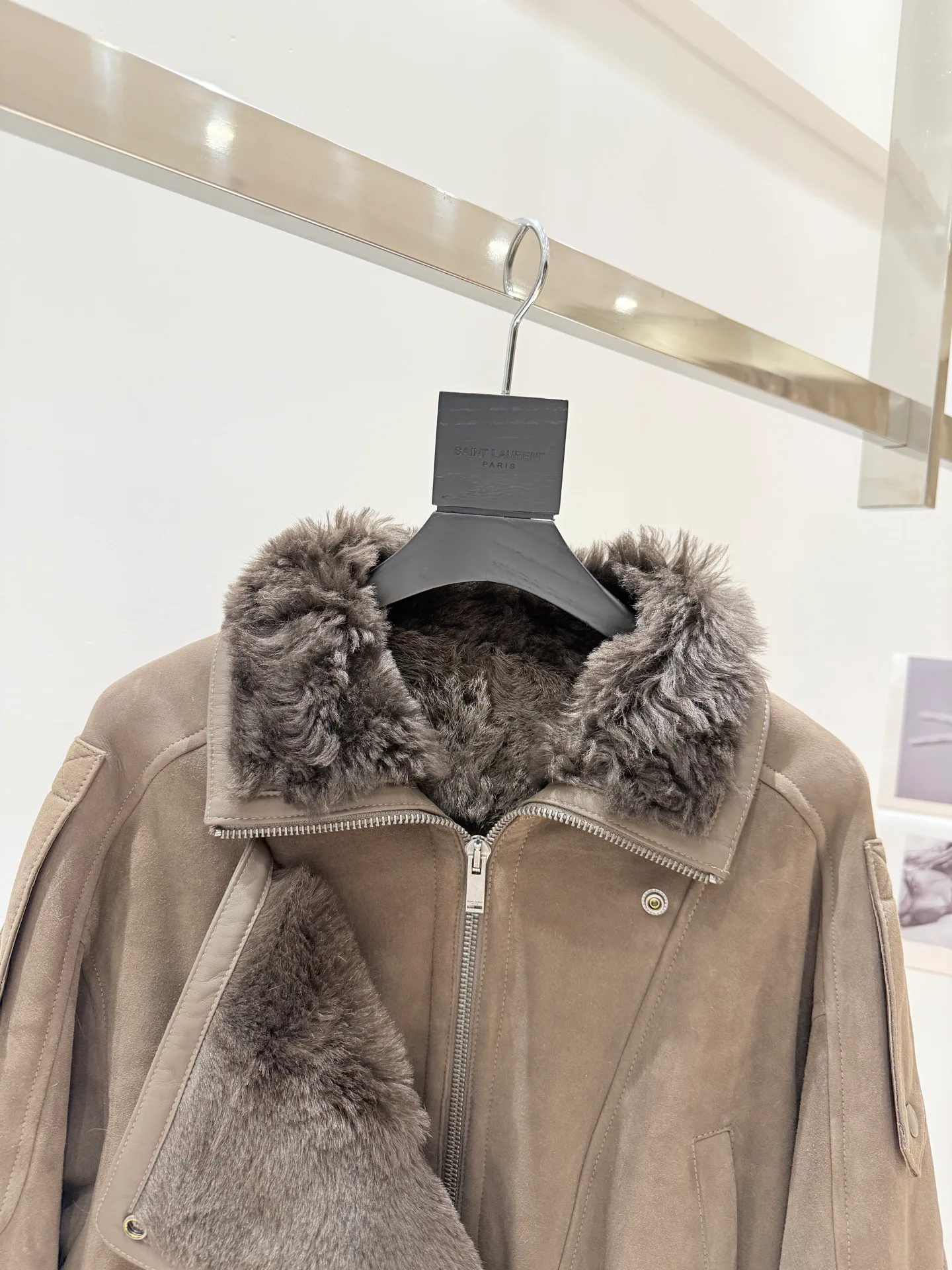 Women's Leather Jackets And Sheepskin Coats SAINT LAURENT 18446619