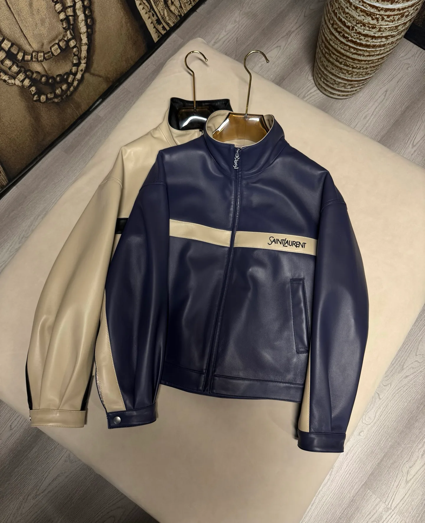 Women's Leather Jackets And Sheepskin Coats SAINT LAURENT 18259825