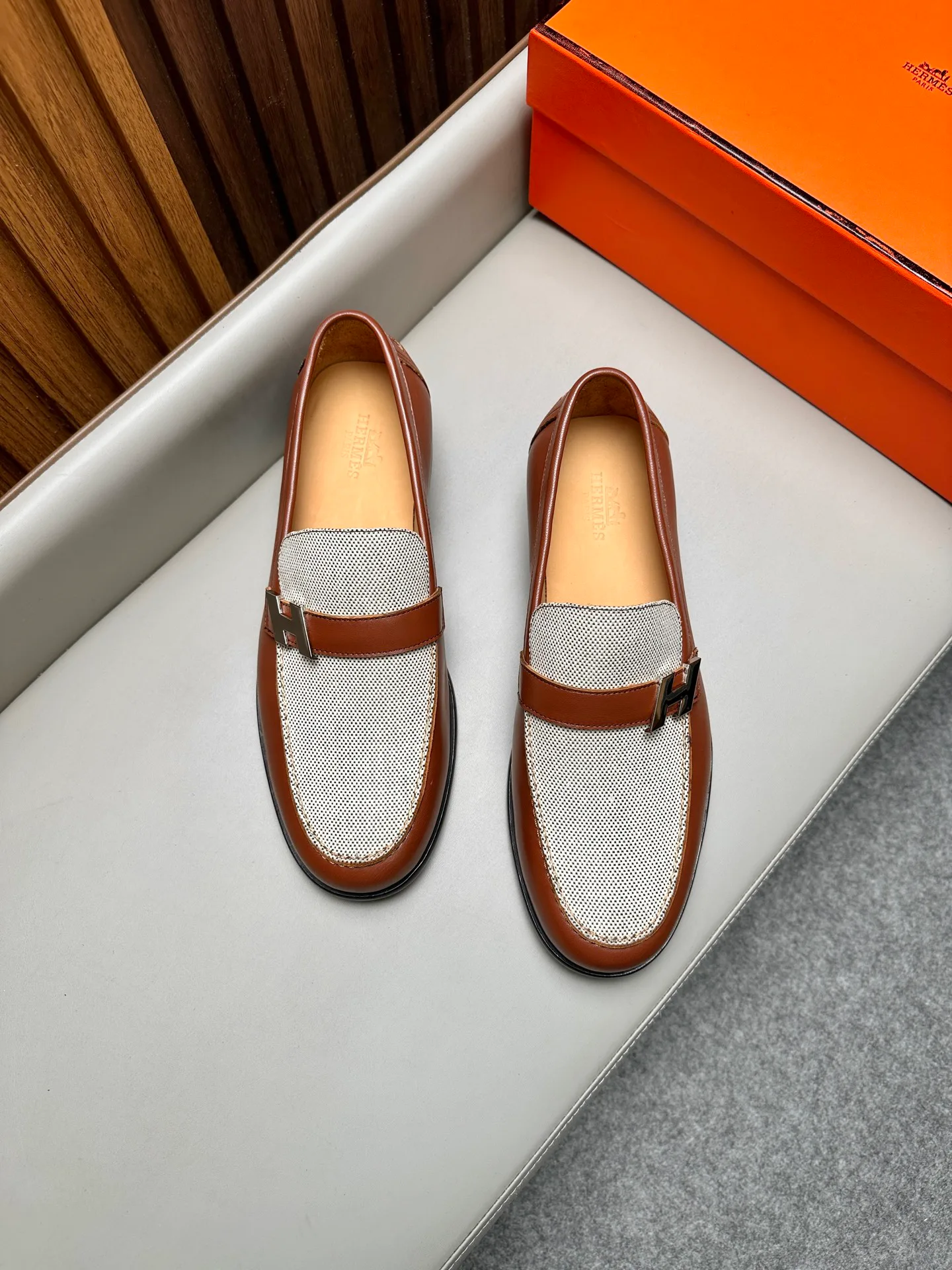 Men's Loafers And Dress Shoes HERMES 17470905