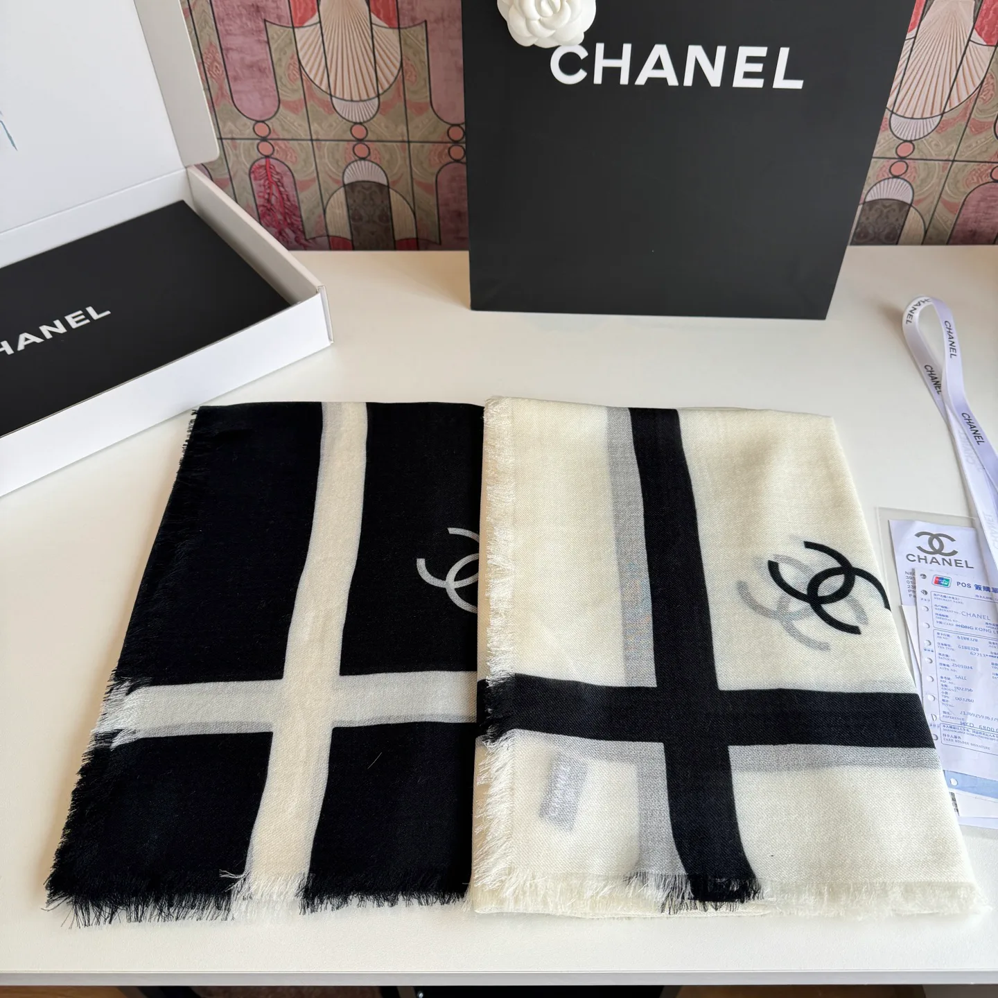 Scarves CHANEL 18319798
