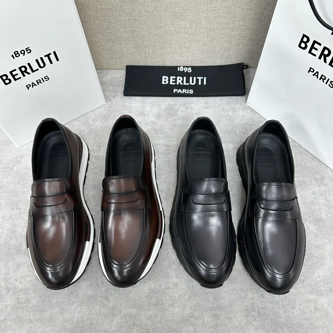 Men's Loafers And Dress Shoes BERLUTI 18000841