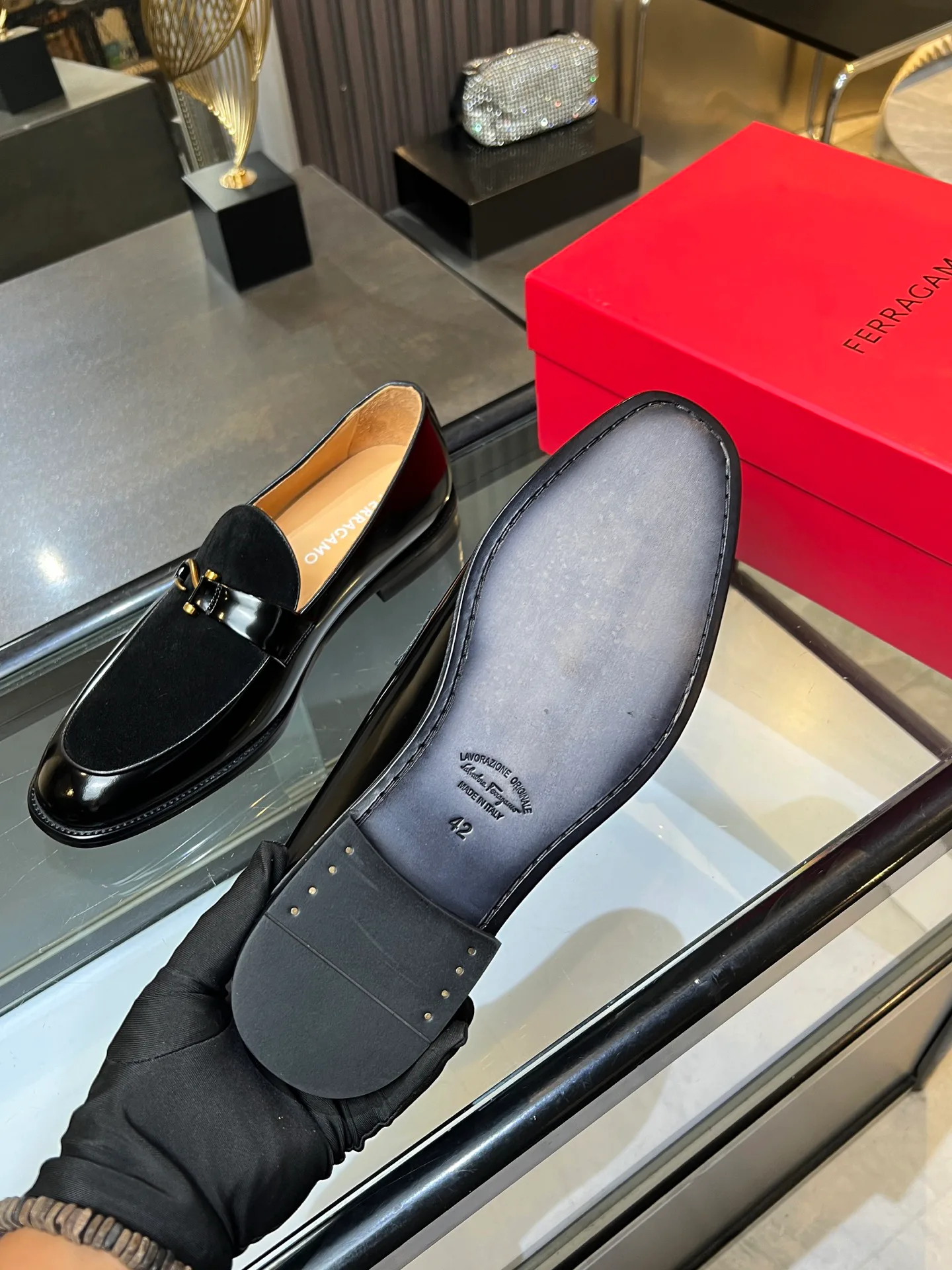 Men's Loafers And Dress Shoes SALVATORE FERRAGAMO 17939497