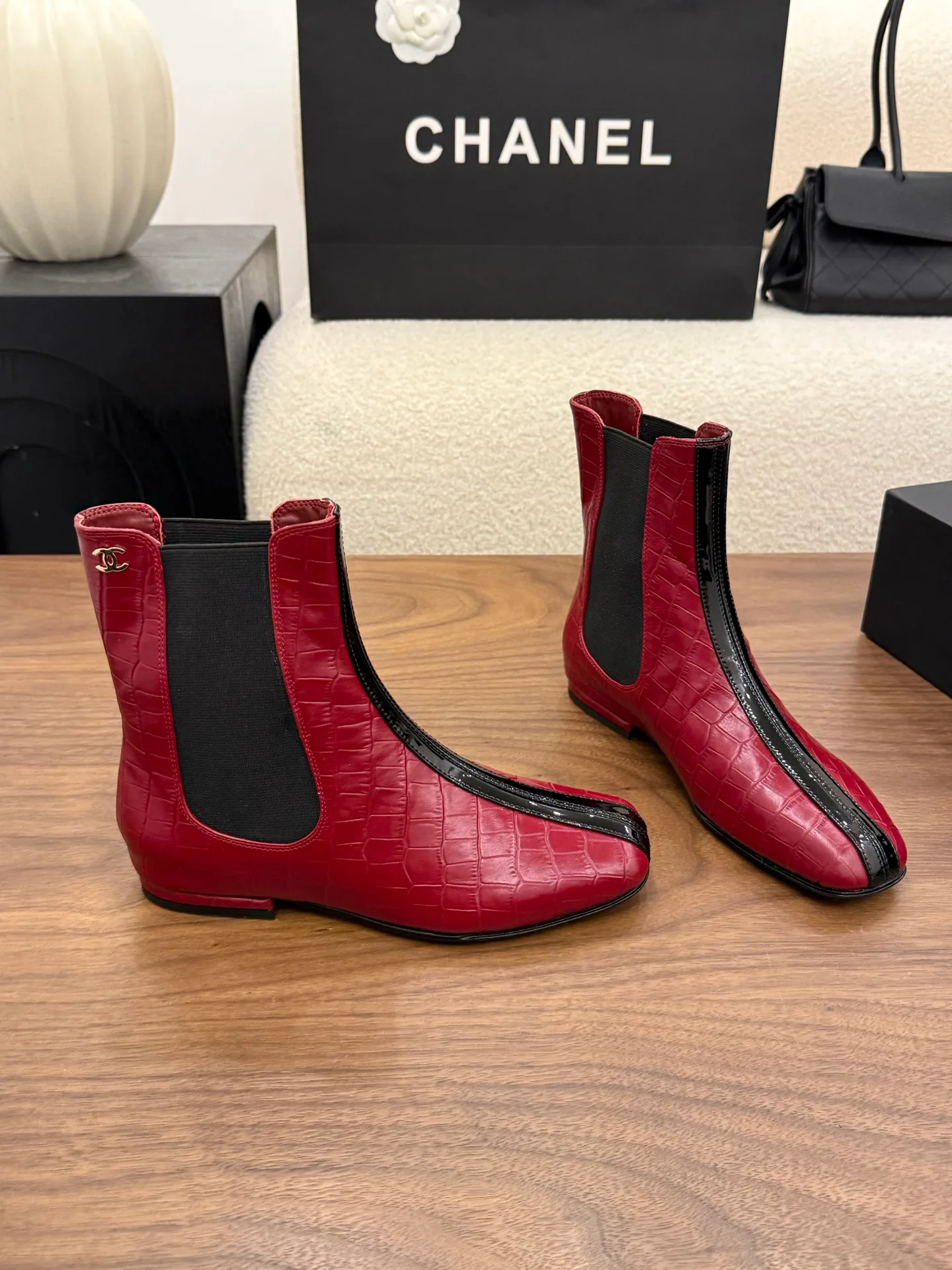 Women's Booties CHANEL 18275676