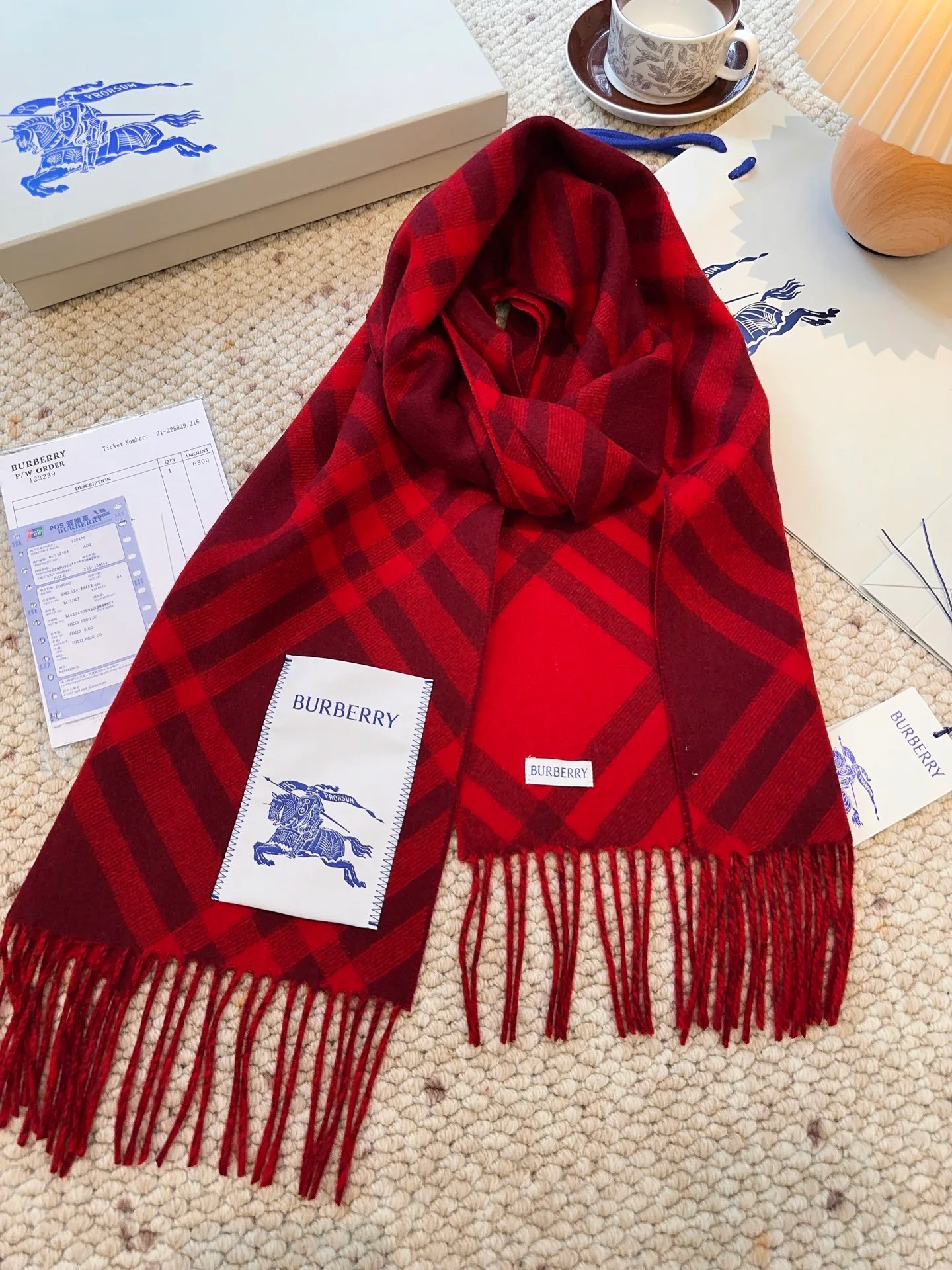 Scarves BURBERRY 18105486