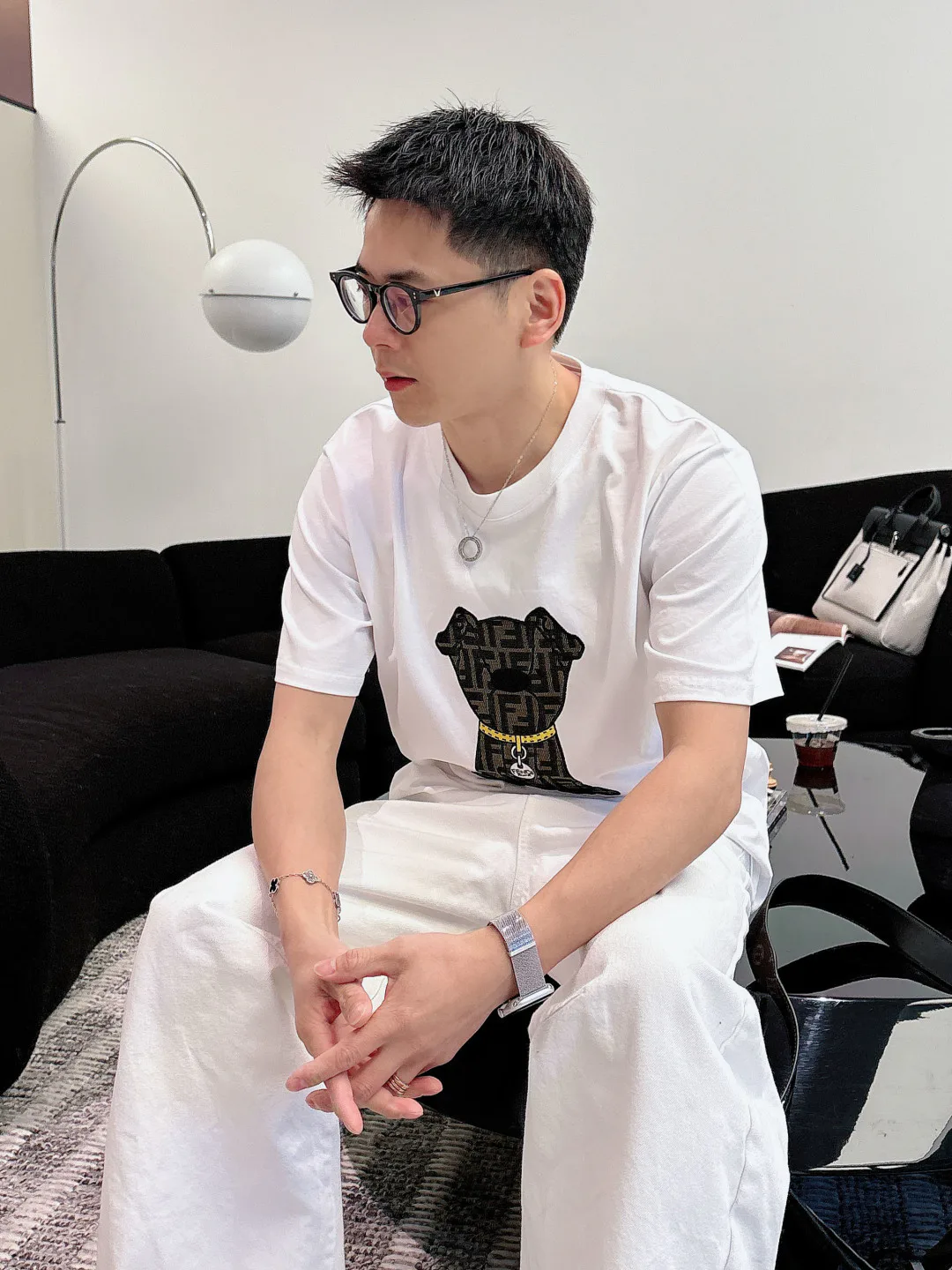 Men's T-Shirts FENDI 17349058