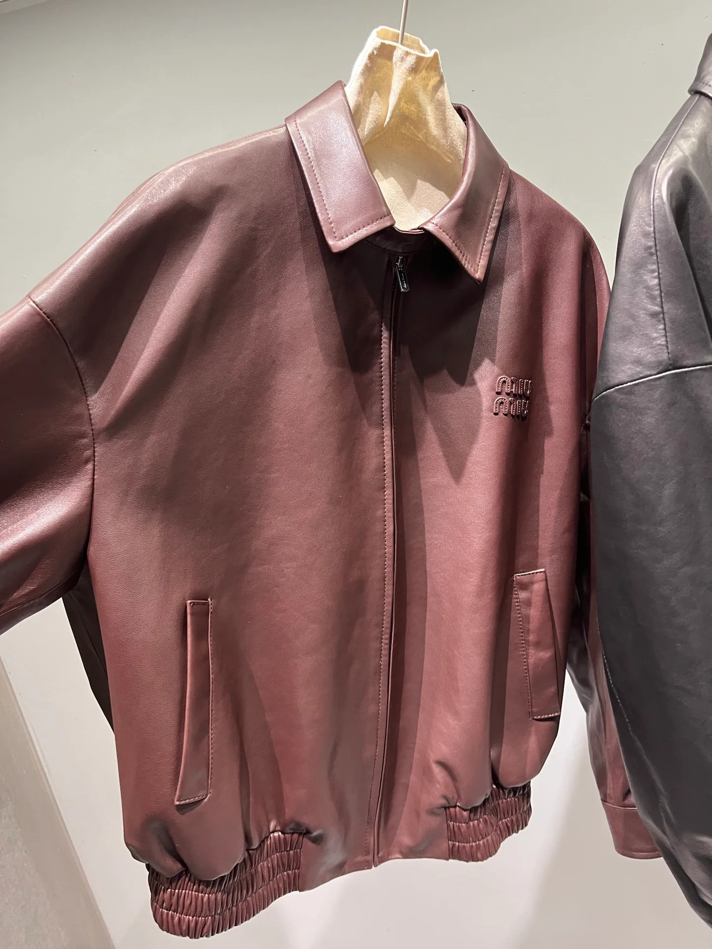 Women's Leather Jackets And Sheepskin Coats MIU MIU 18064822