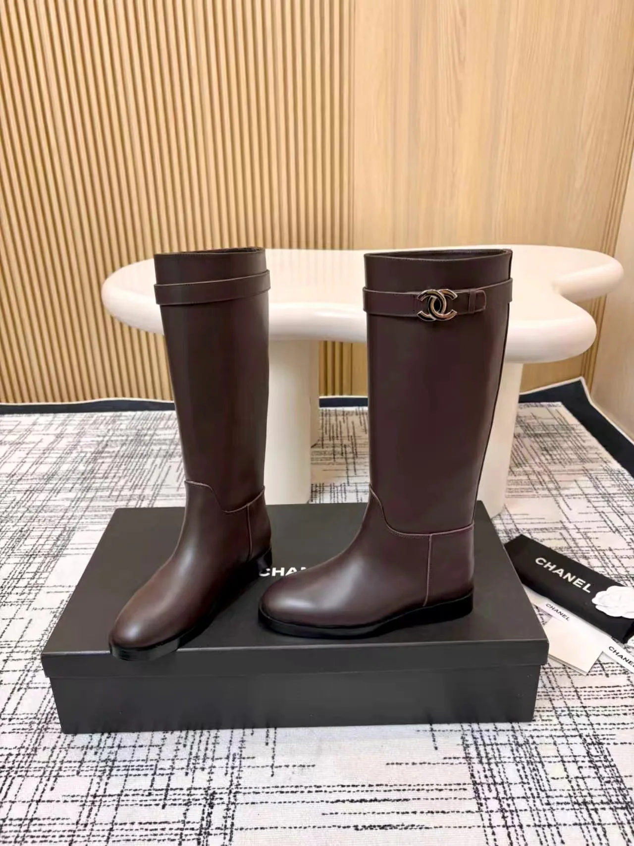 Women's Boots CHANEL 18415478