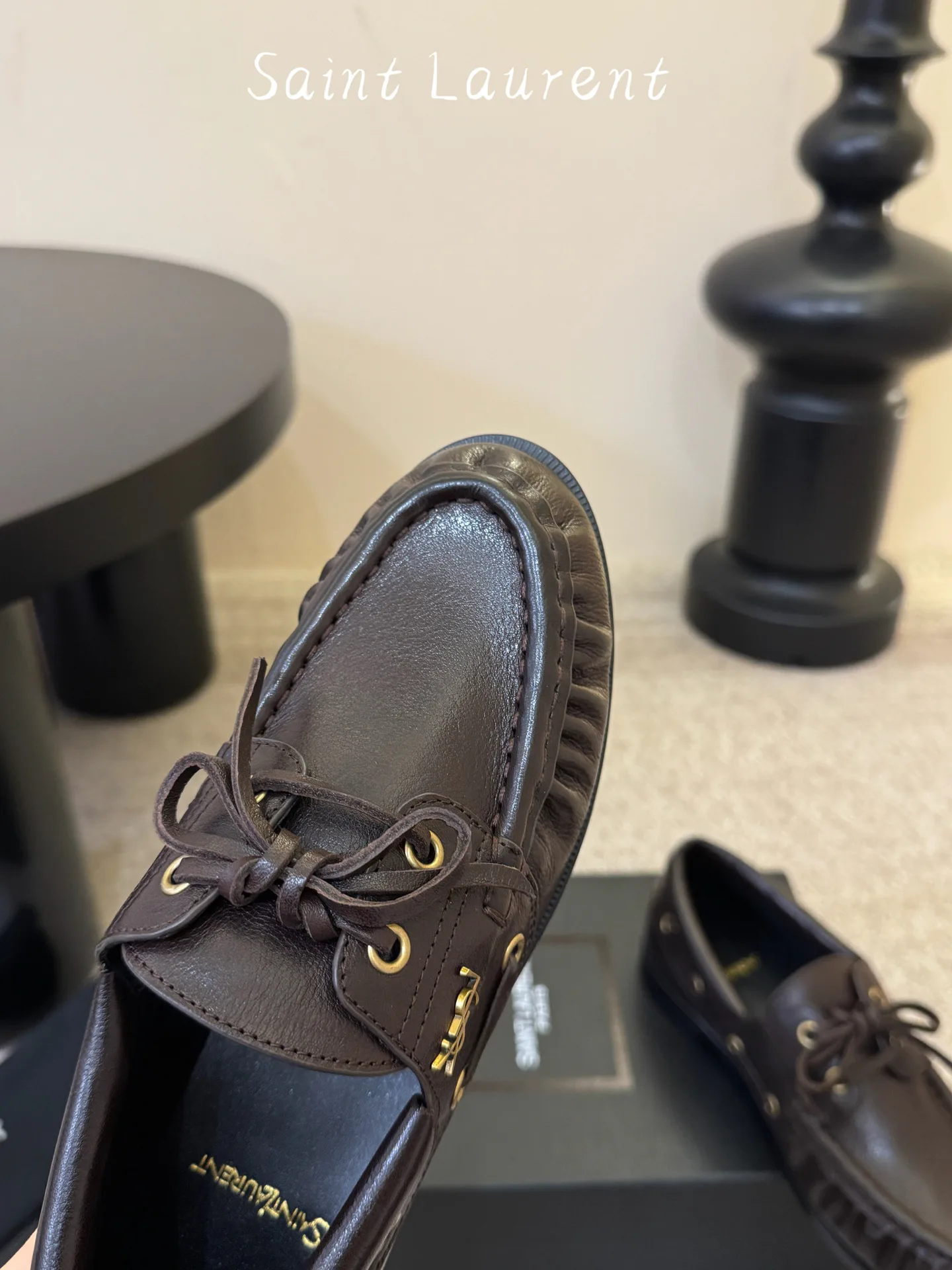Men's Loafers And Dress Shoes SAINT LAURENT 17892064