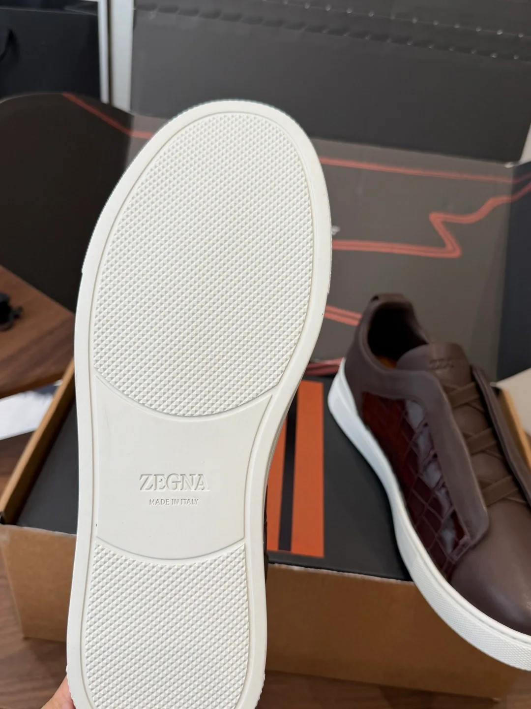 Кроссовки Мужские Zegna 18687671