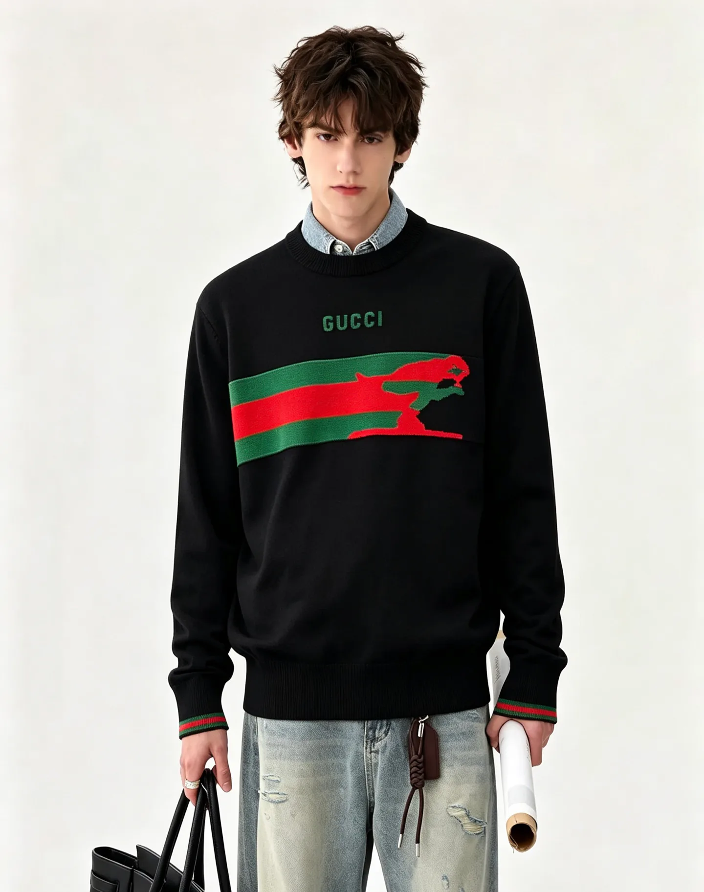 Джемперы И Свитеры Мужские Gucci 18592557