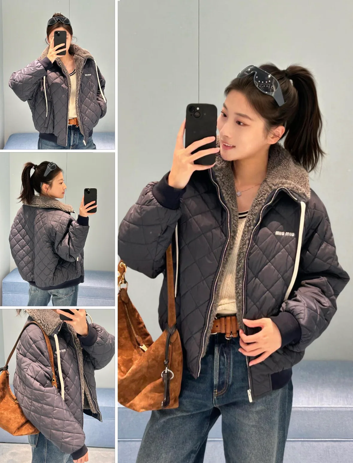 Women's Jackets And Down Jackets MIU MIU 18033268