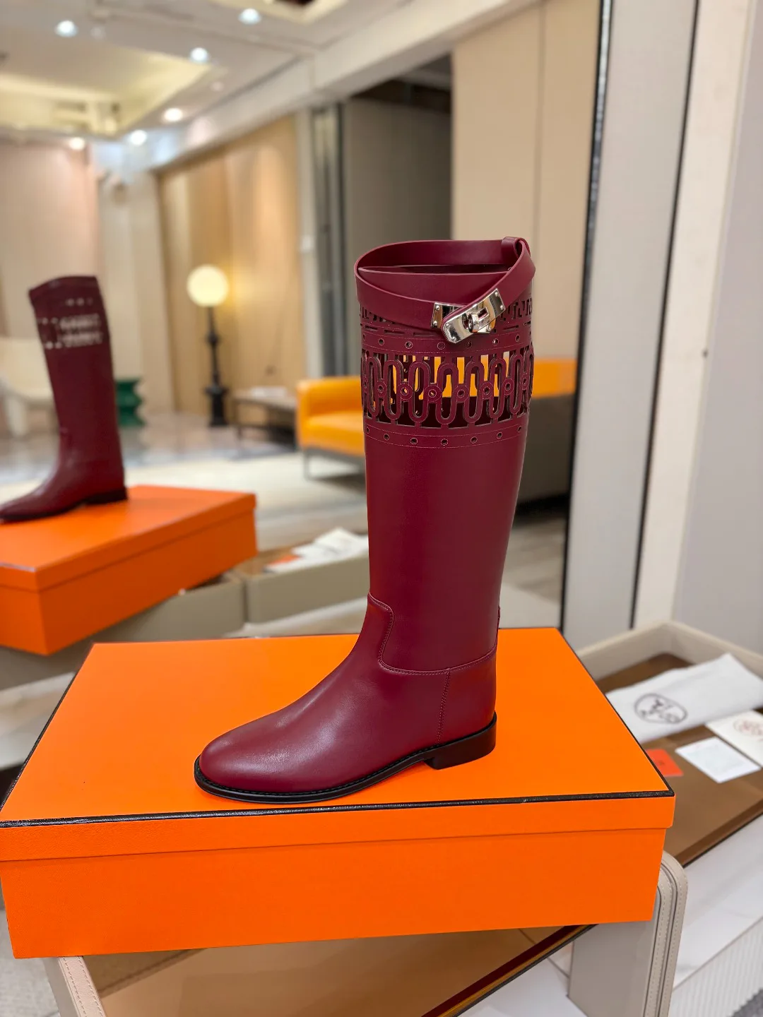 Women's Boots HERMES 18521307