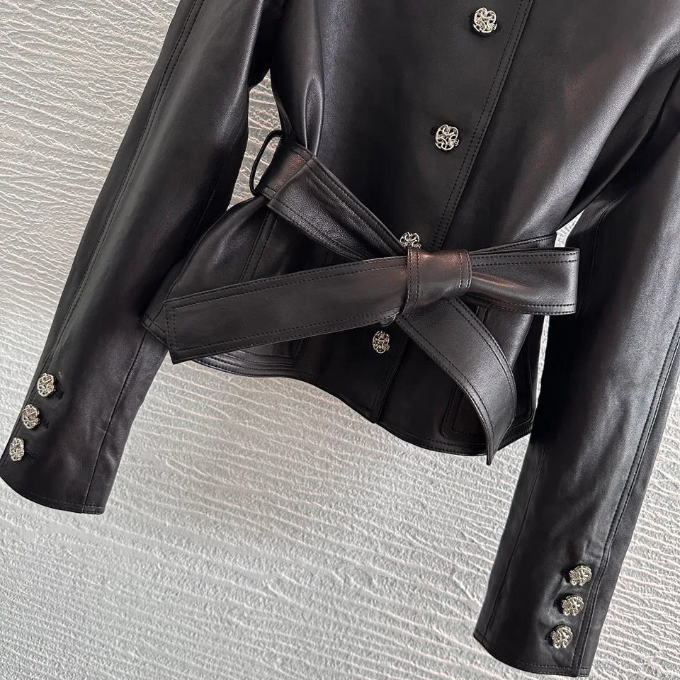 Women's Leather Jackets And Sheepskin Coats CHANEL 18497459