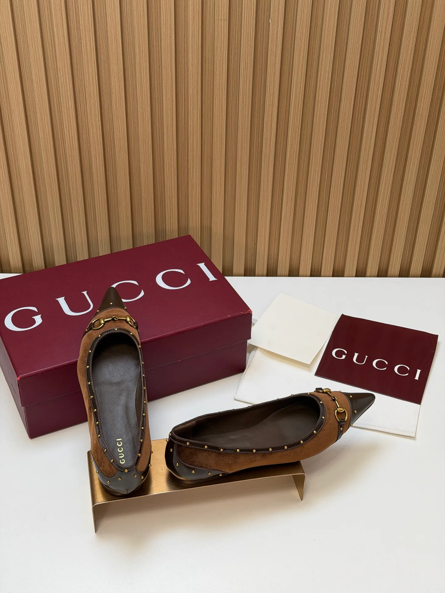 Women's Ballet Flats GUCCI 17631704