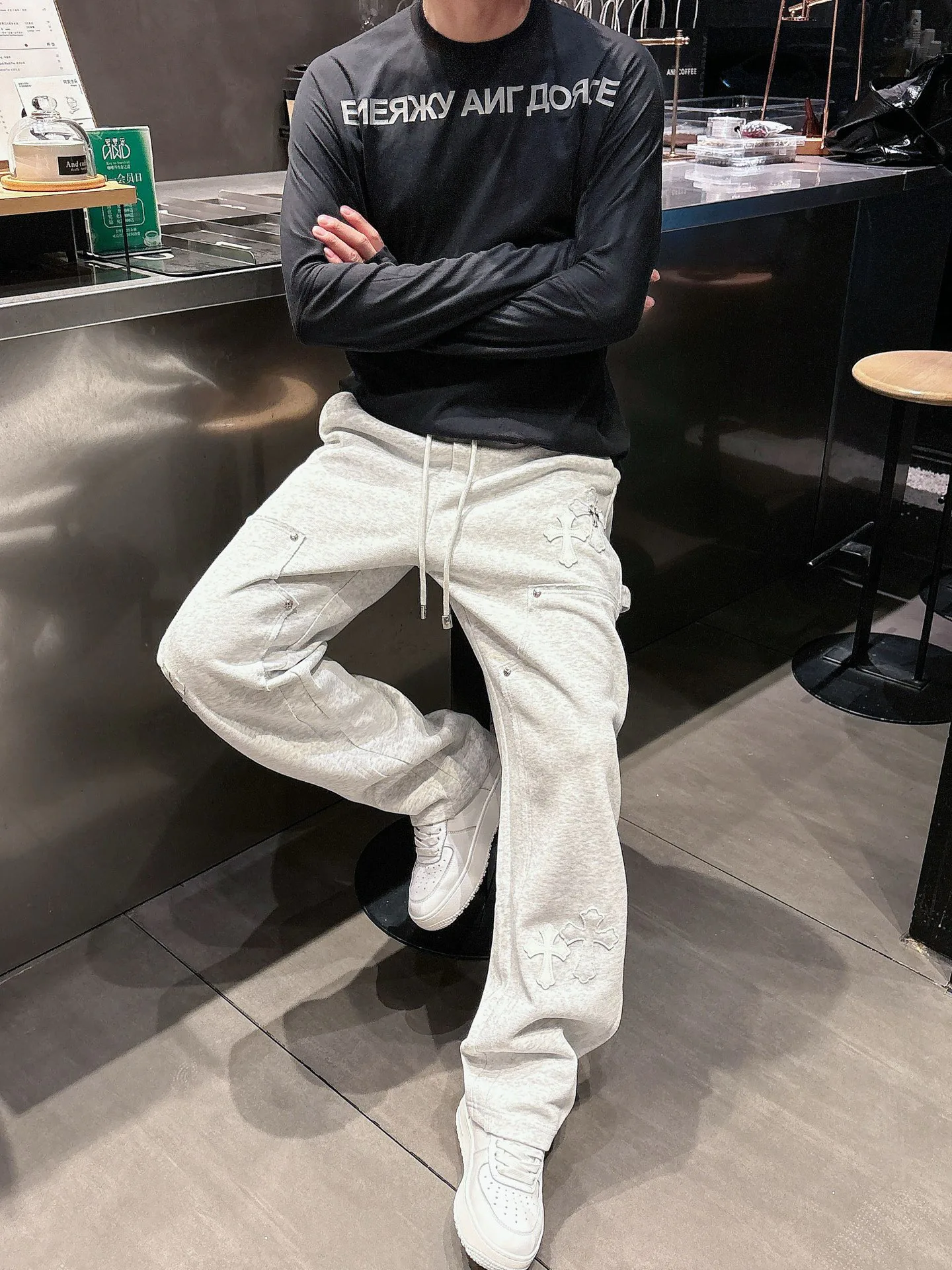 Брюки Мужские Chrome Hearts 18596852