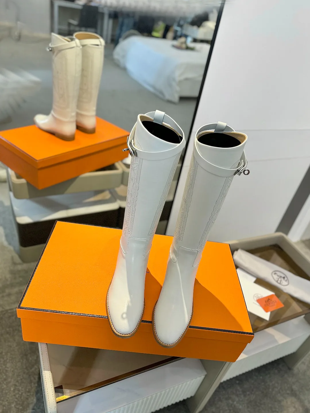 Women's Boots HERMES 18521272