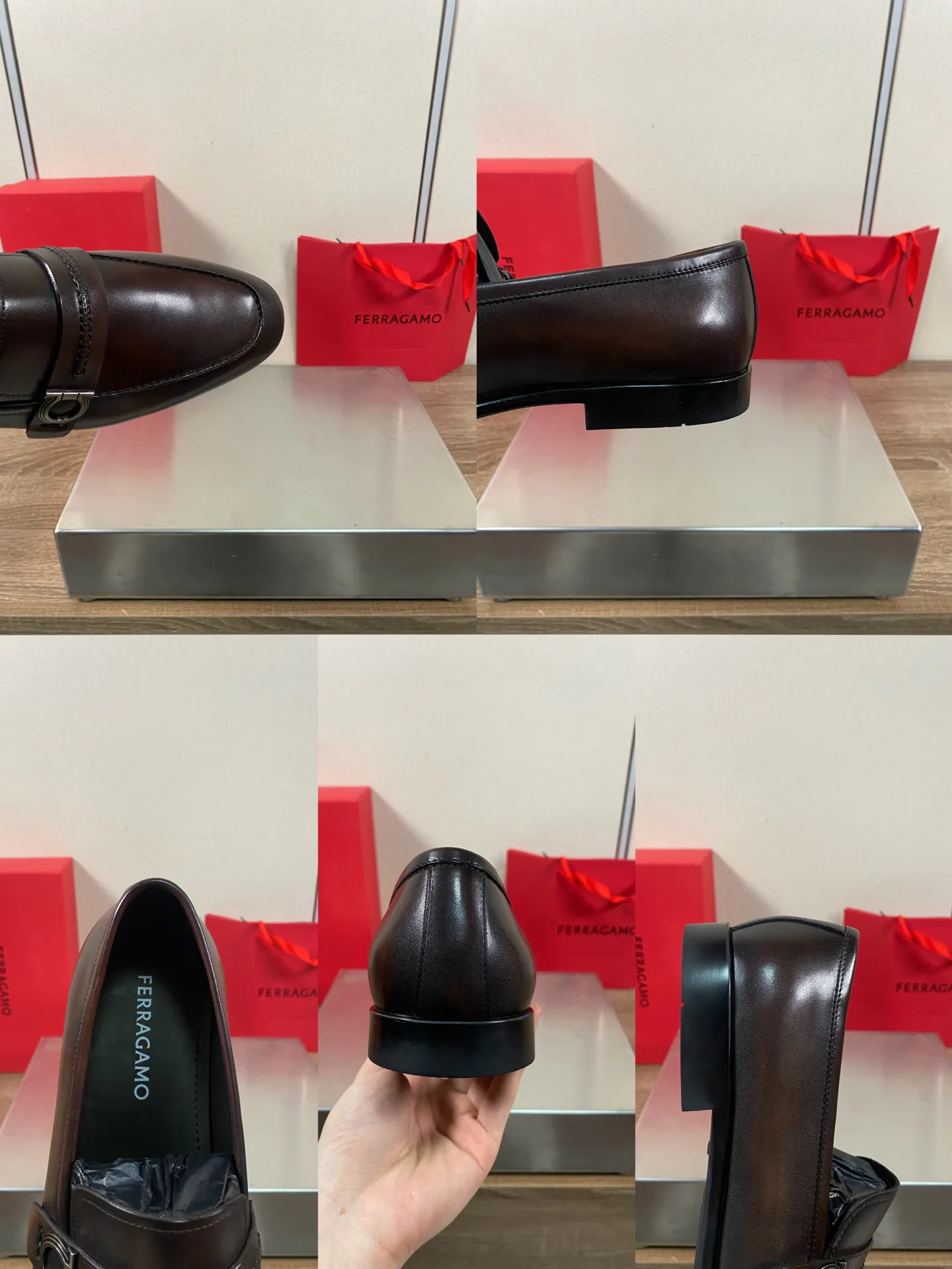 Men's Loafers And Dress Shoes SALVATORE FERRAGAMO 18078628