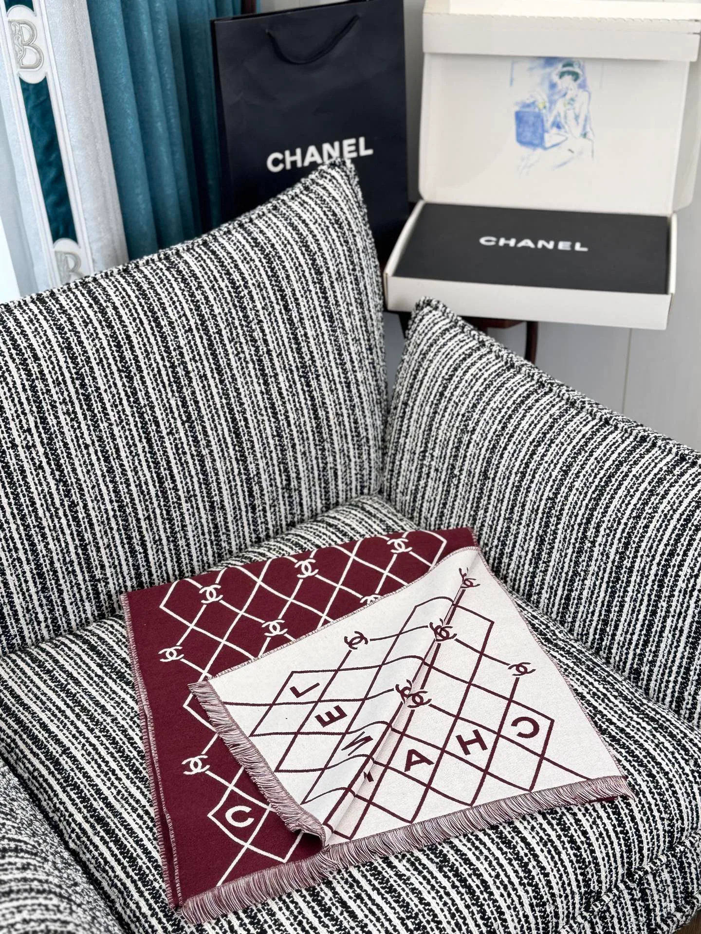 Scarves CHANEL 18523924