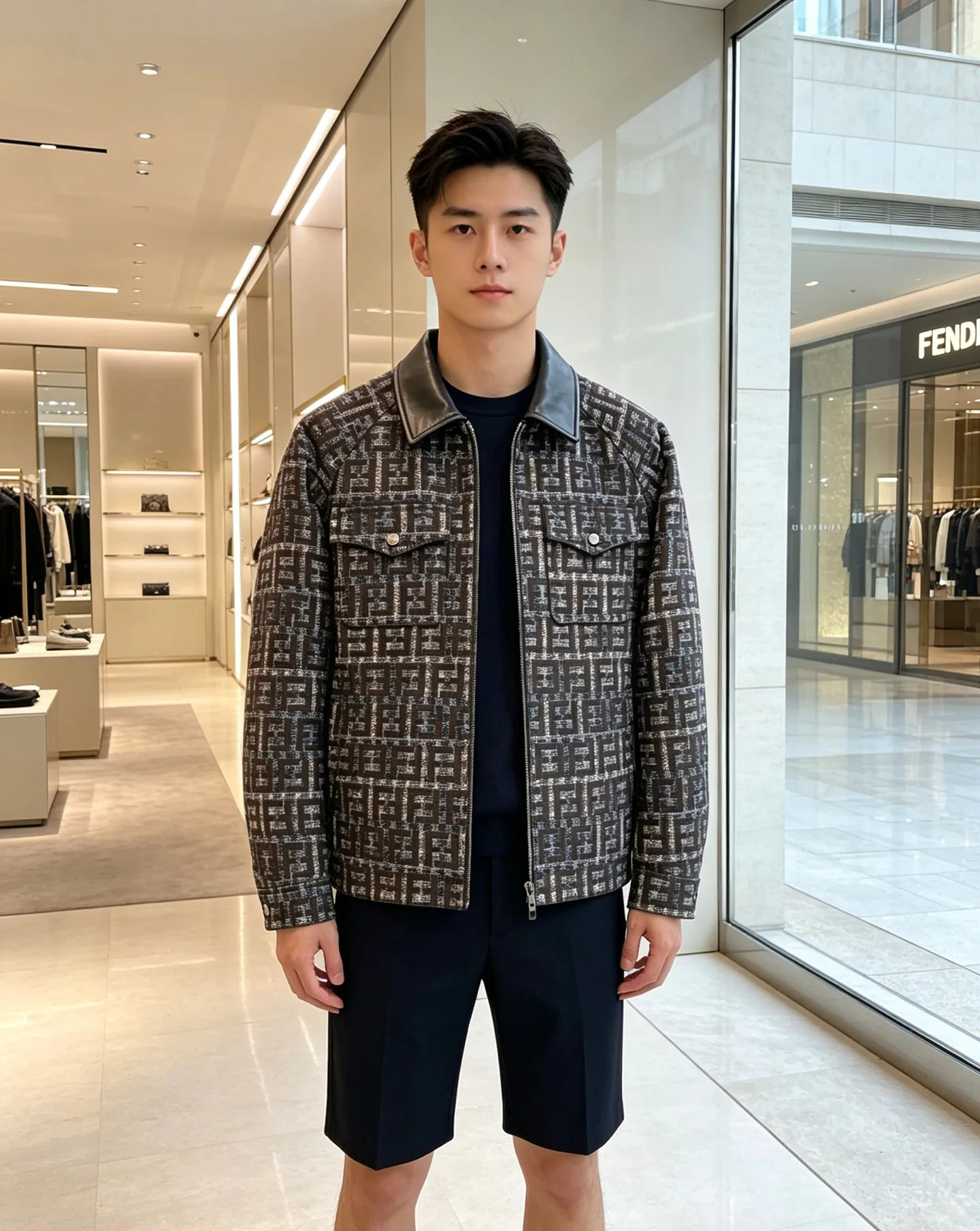 Куртки И Пуховики Мужские Fendi 18609373