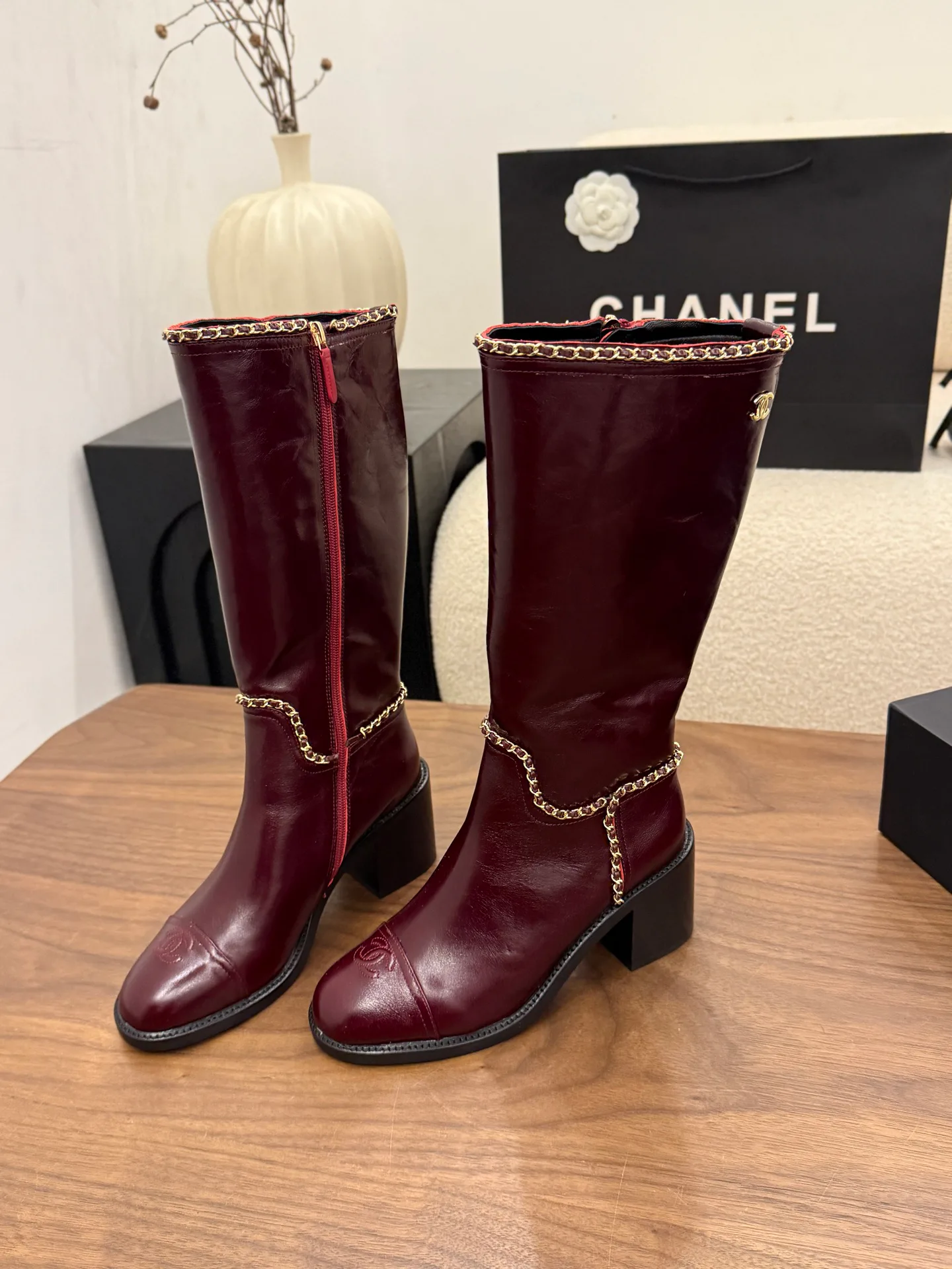 Women's Boots CHANEL 18223580