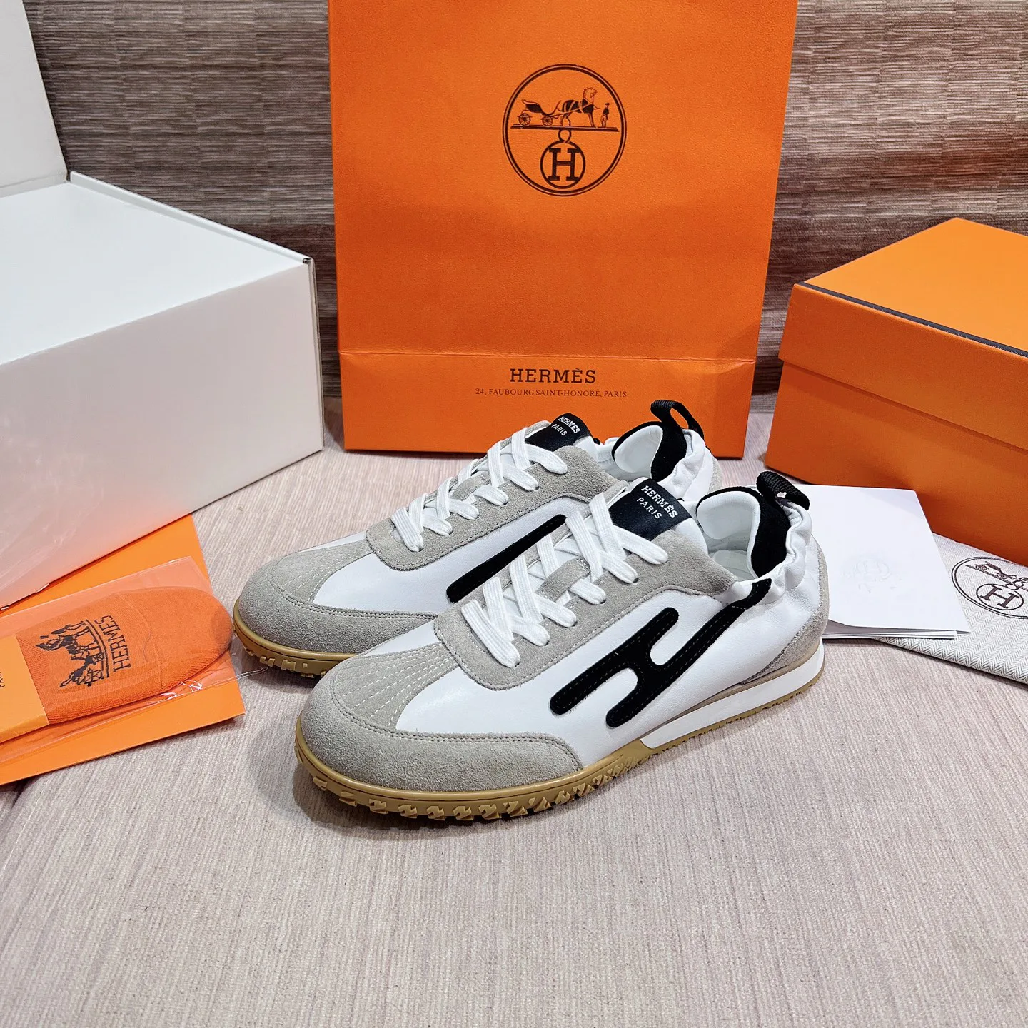 Men's Sneakers HERMES 17749543