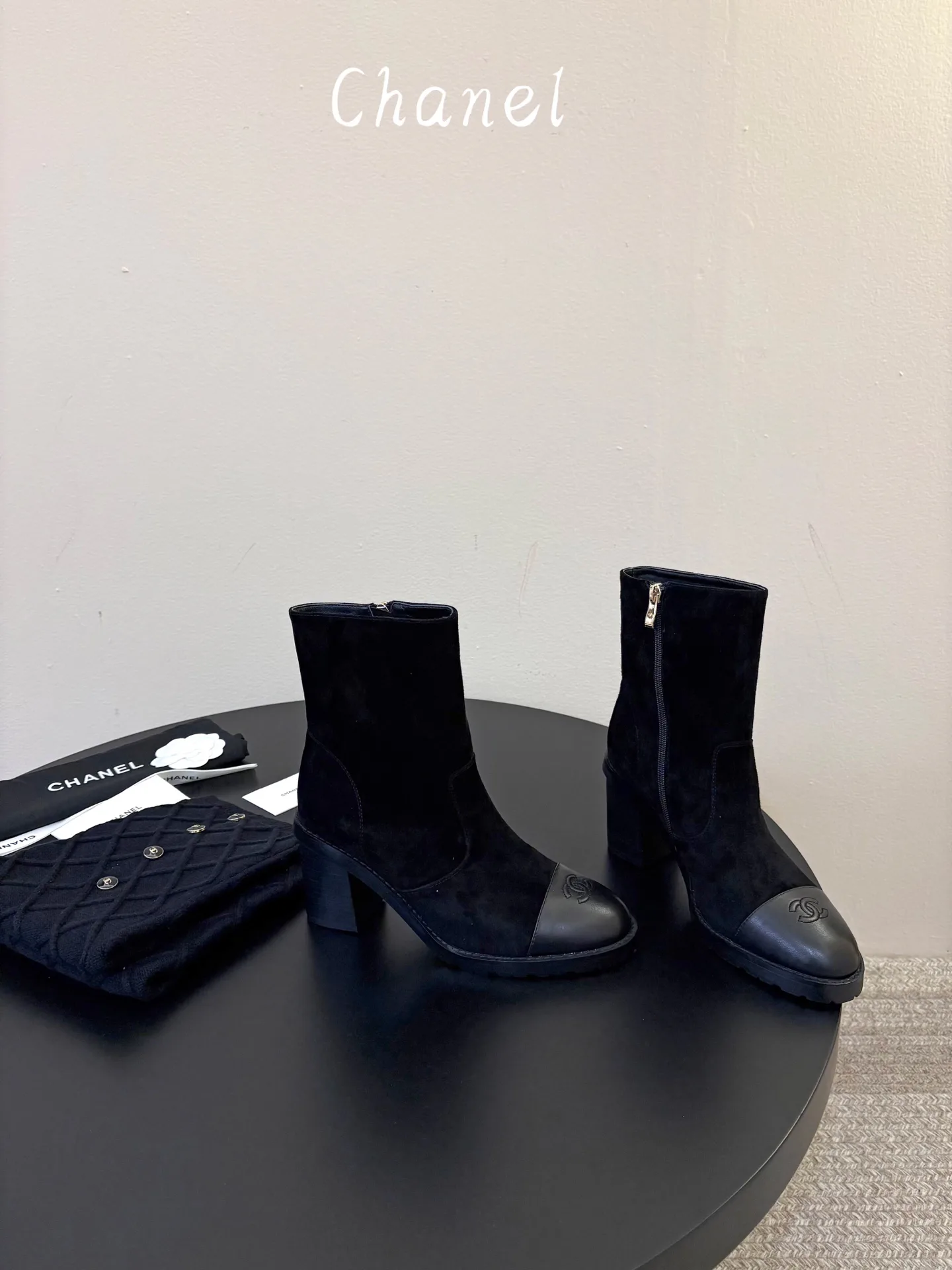 Women's Boots CHANEL 18360971