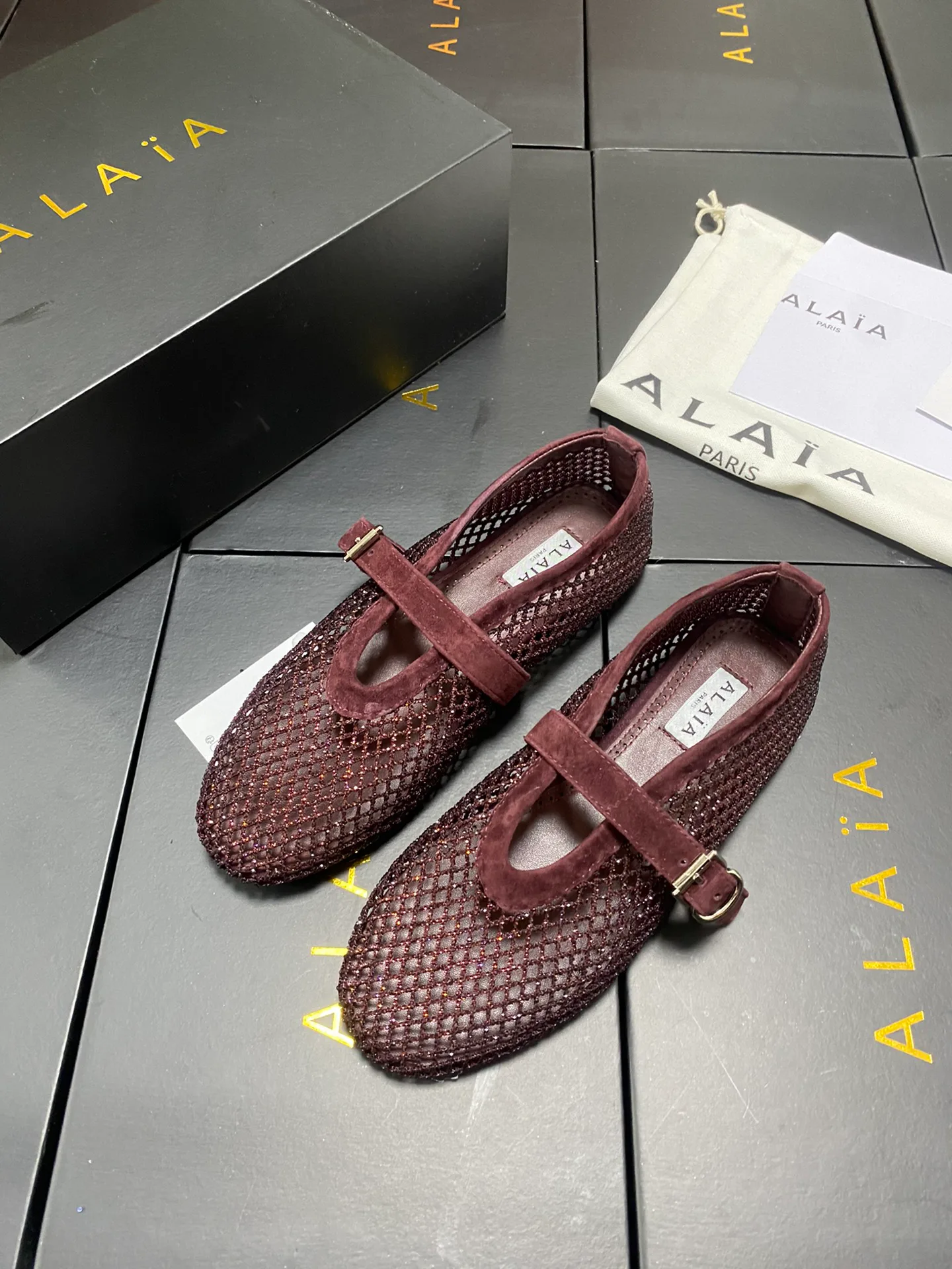 Women's Ballet Flats ALAIA 17977982