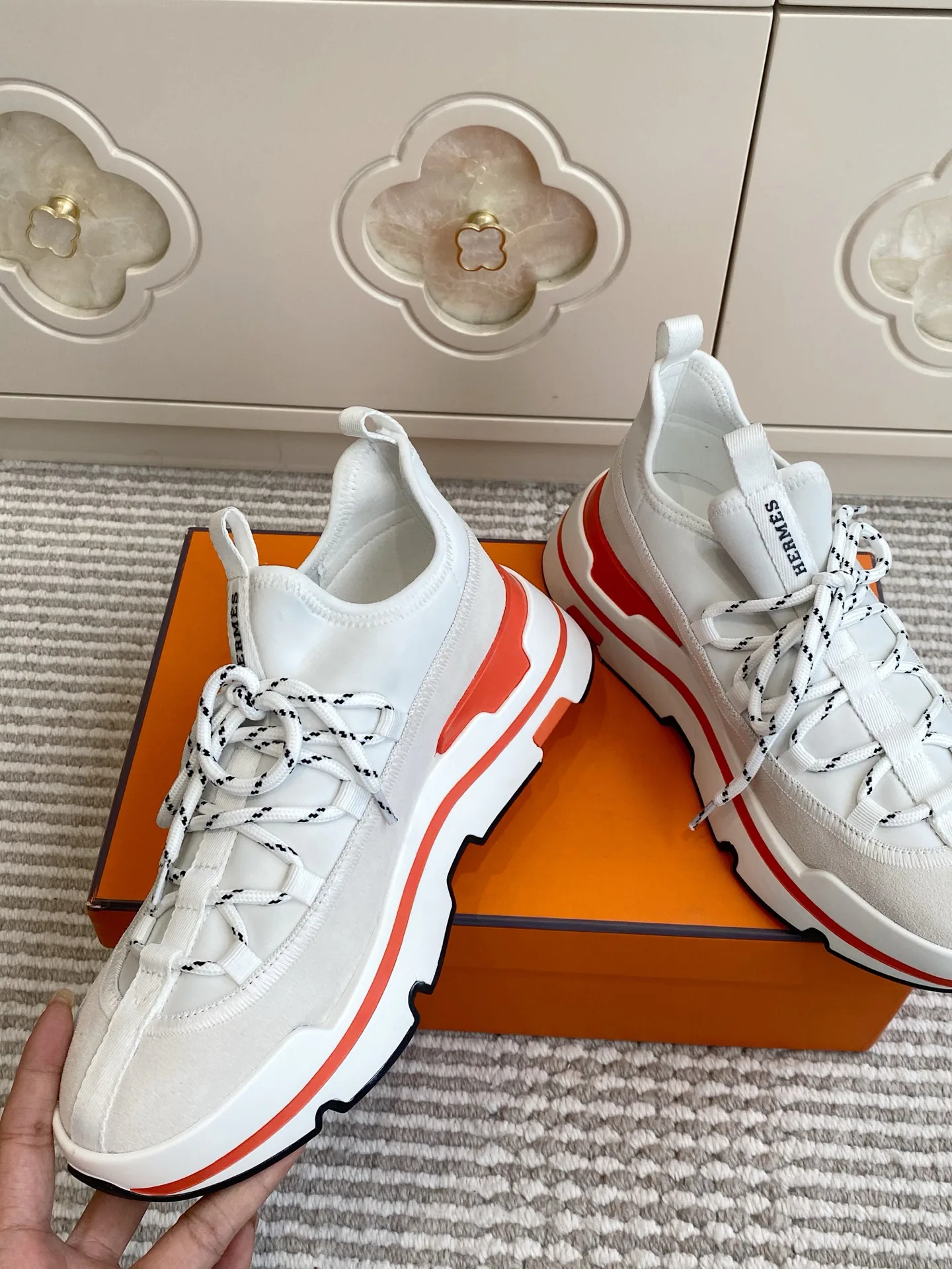 Men's Sneakers HERMES 17476214