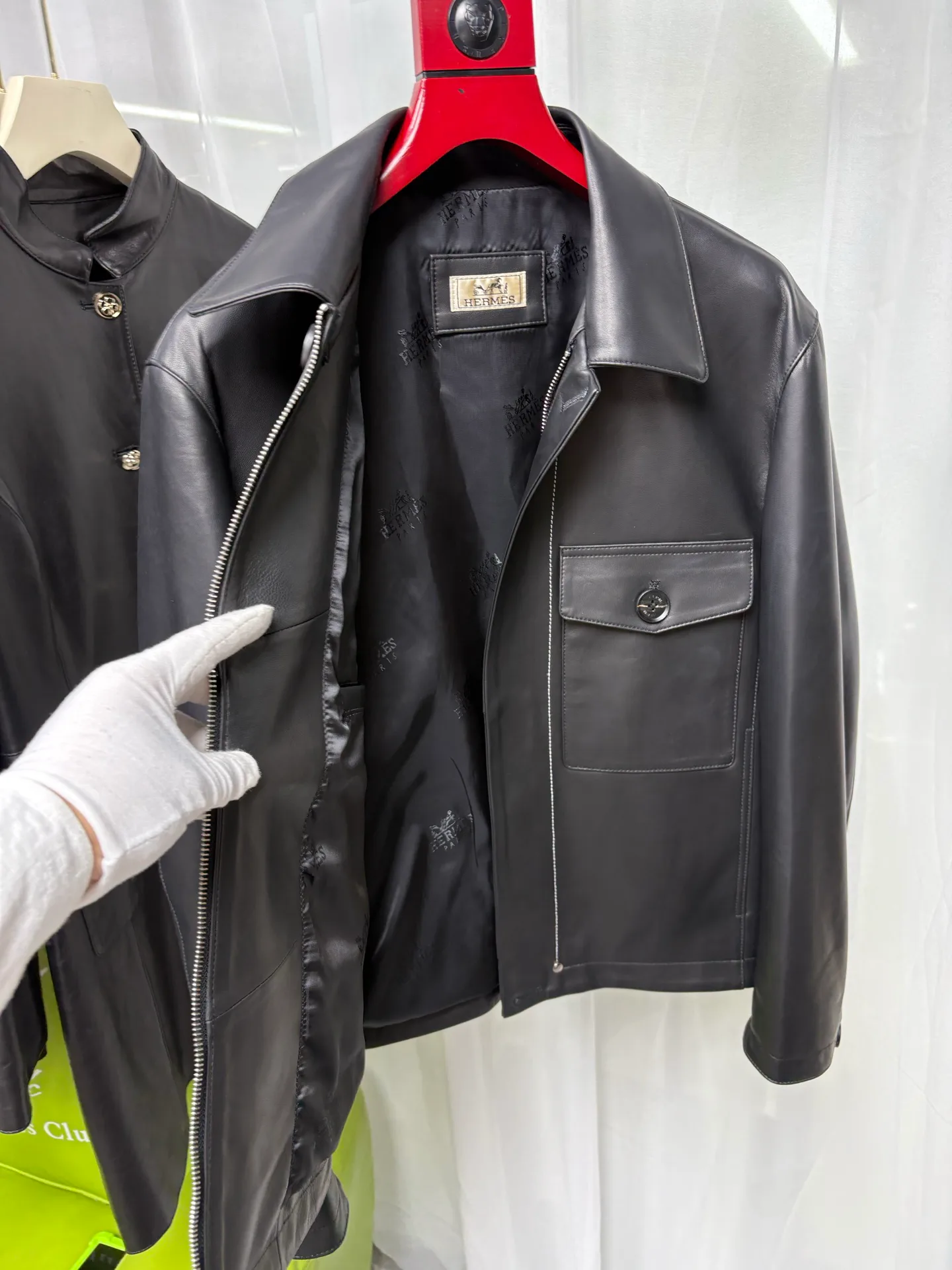 Men's Leather Jackets And Sheepskin Coats HERMES 17794352