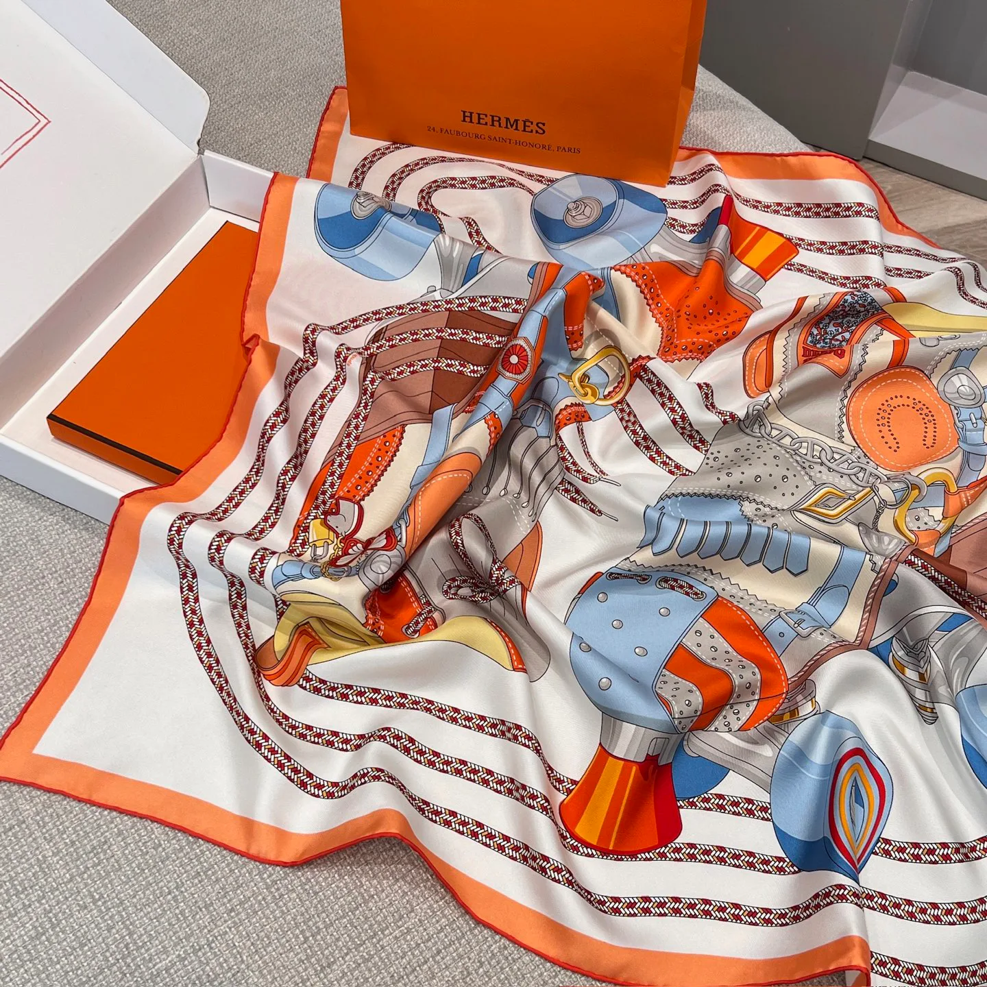 Silk Scarves HERMES 17991430