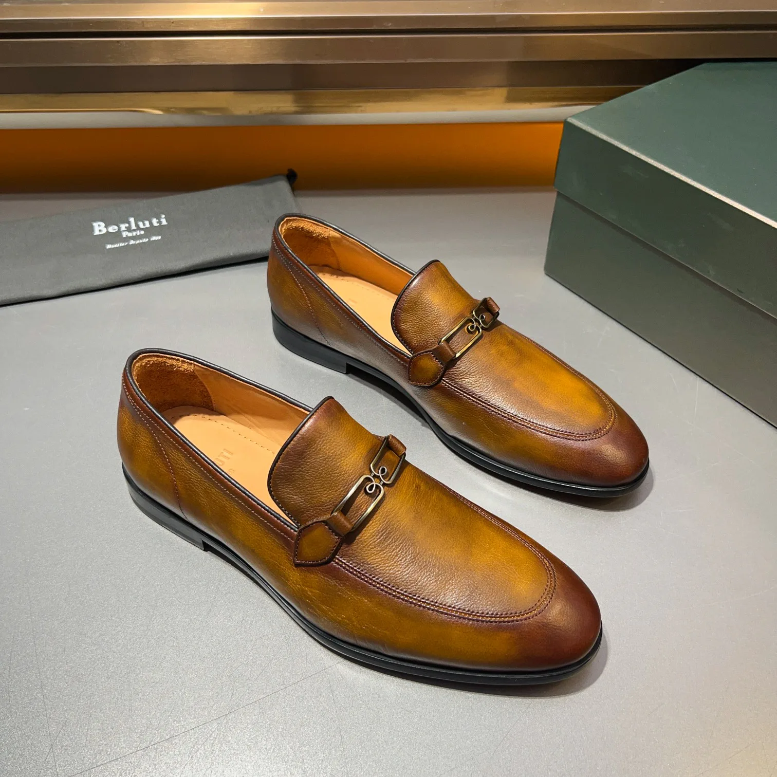 Men's Loafers And Dress Shoes BERLUTI 17955319