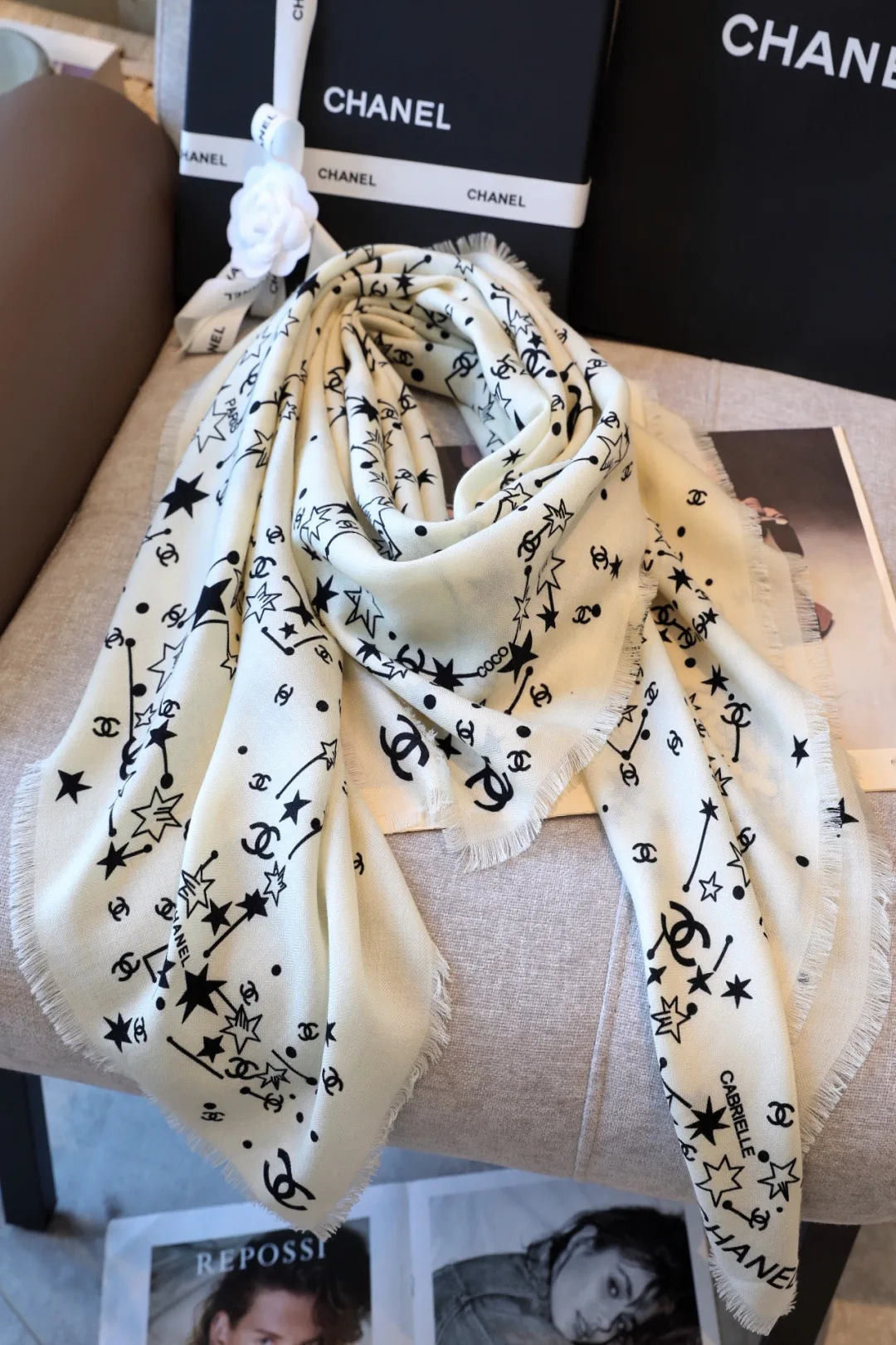 Scarves CHANEL 17799539
